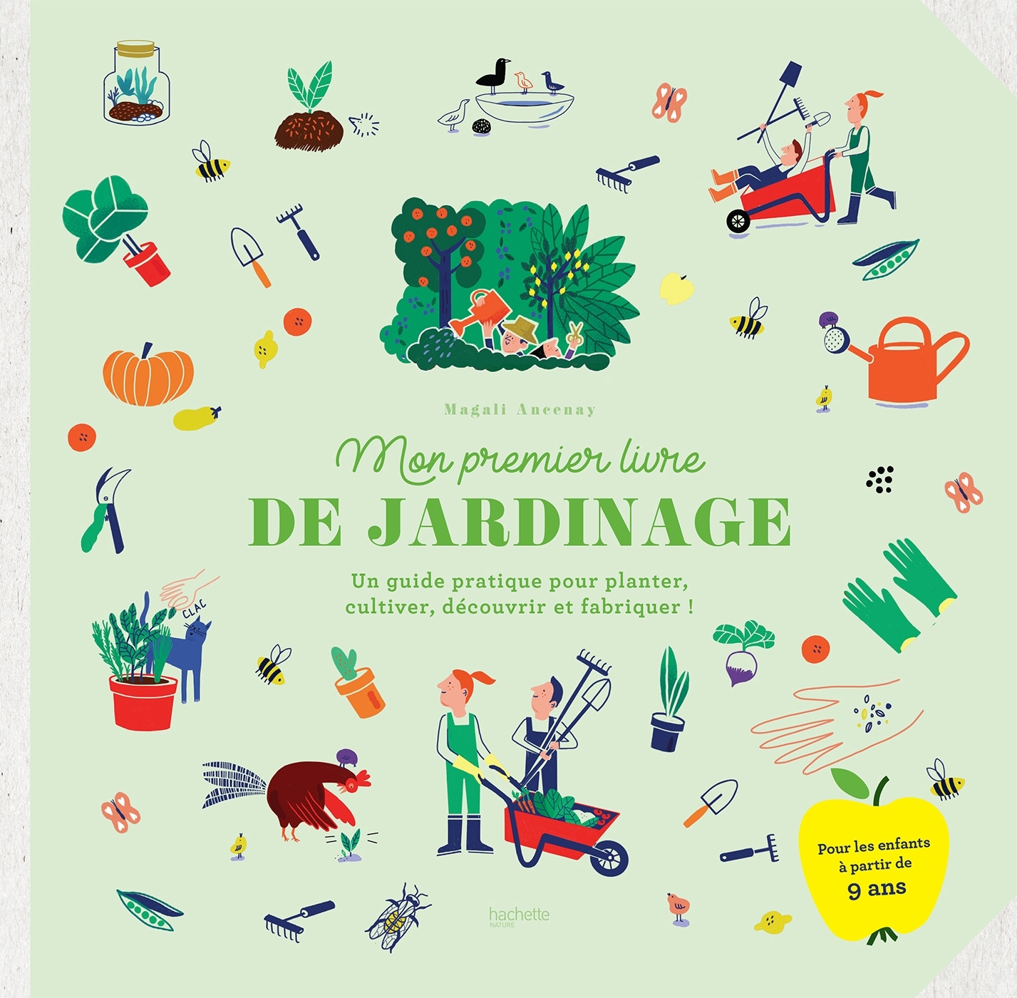 Mon premier livre de jardinage - Magali Ancenay - HACHETTE PRAT