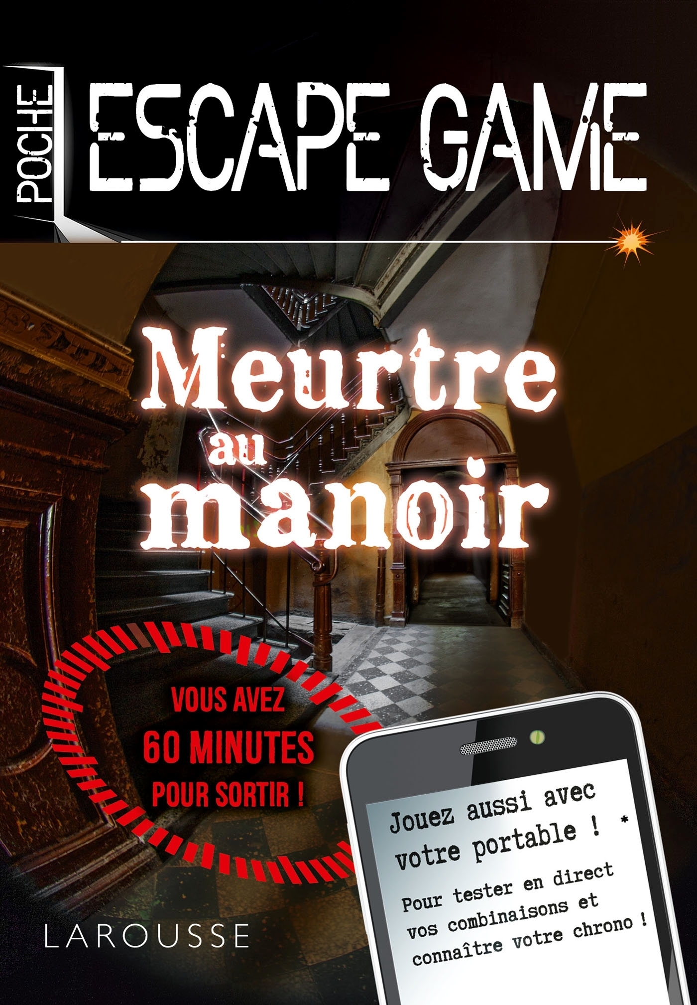 ESCAPE GAME DE POCHE - MEURTRE AU MANOIR - TRENTI NICOLAS - LAROUSSE