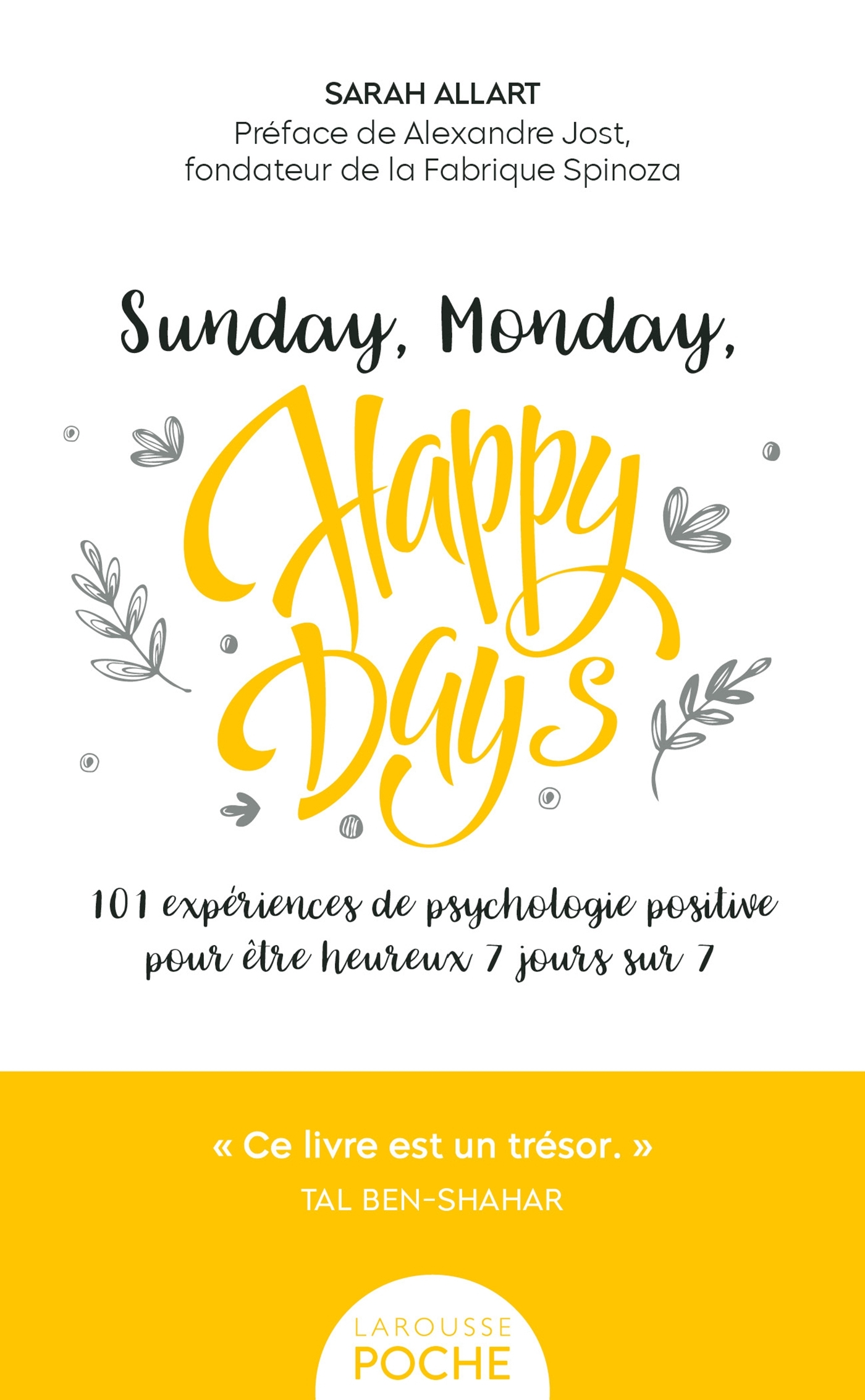 Sunday, Monday, happy days ! POCHE - Sarah Allart - LAROUSSE