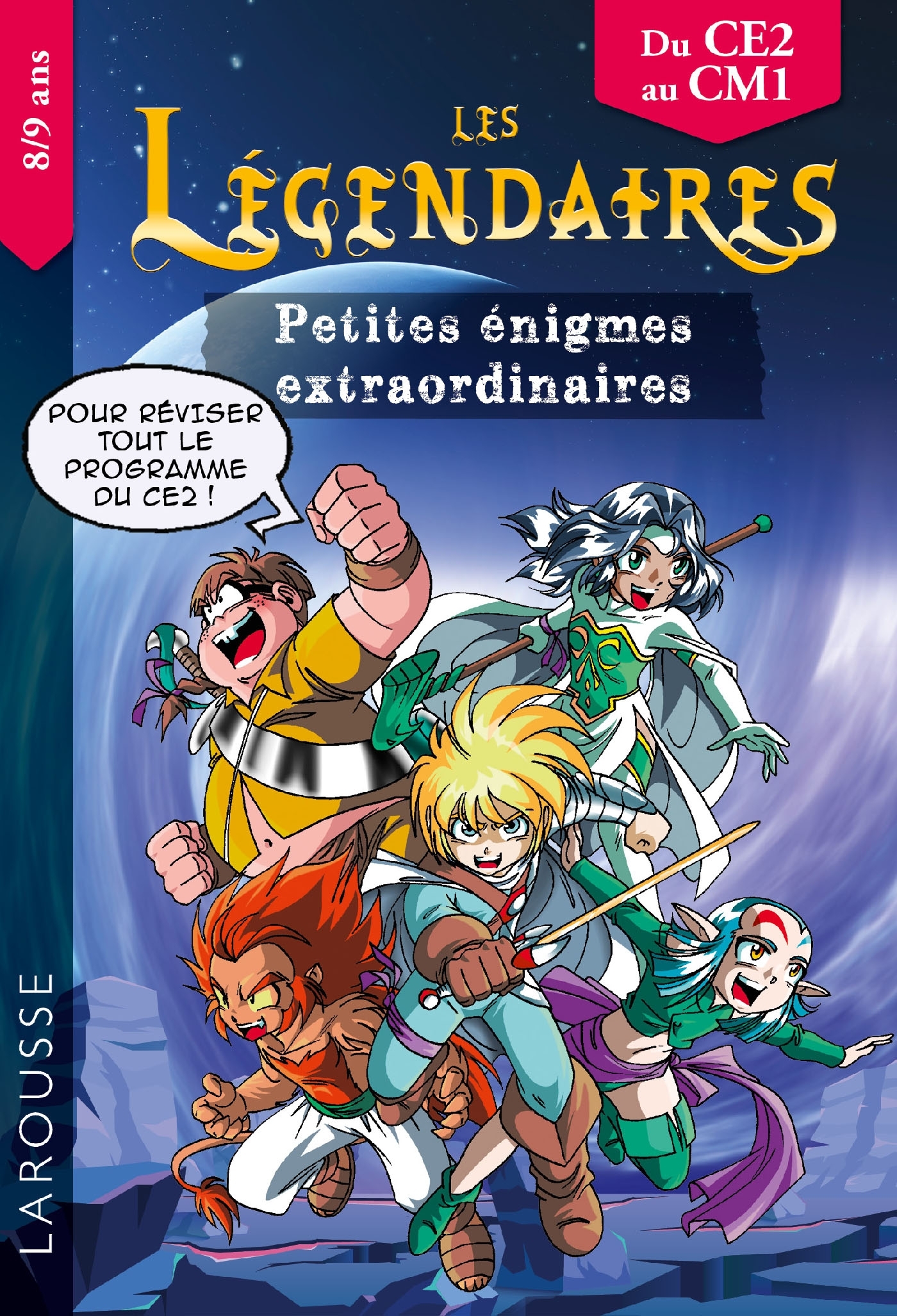 LES PETITES ENIGMES DES LEGENDAIRES CE2-CM1 - Aurore Meyer - LAROUSSE