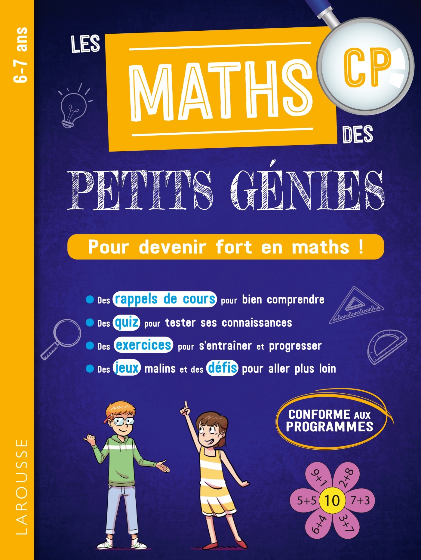 Les MATHS des PETITS GENIES : Tout le CP -  Collectif - LAROUSSE