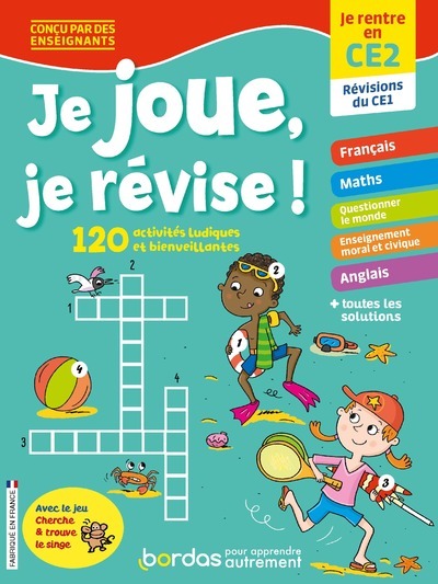 JE JOUE, JE REVISE ! - JE RENTRE EN CE2 - LAUGIER/BONTE - BORDAS