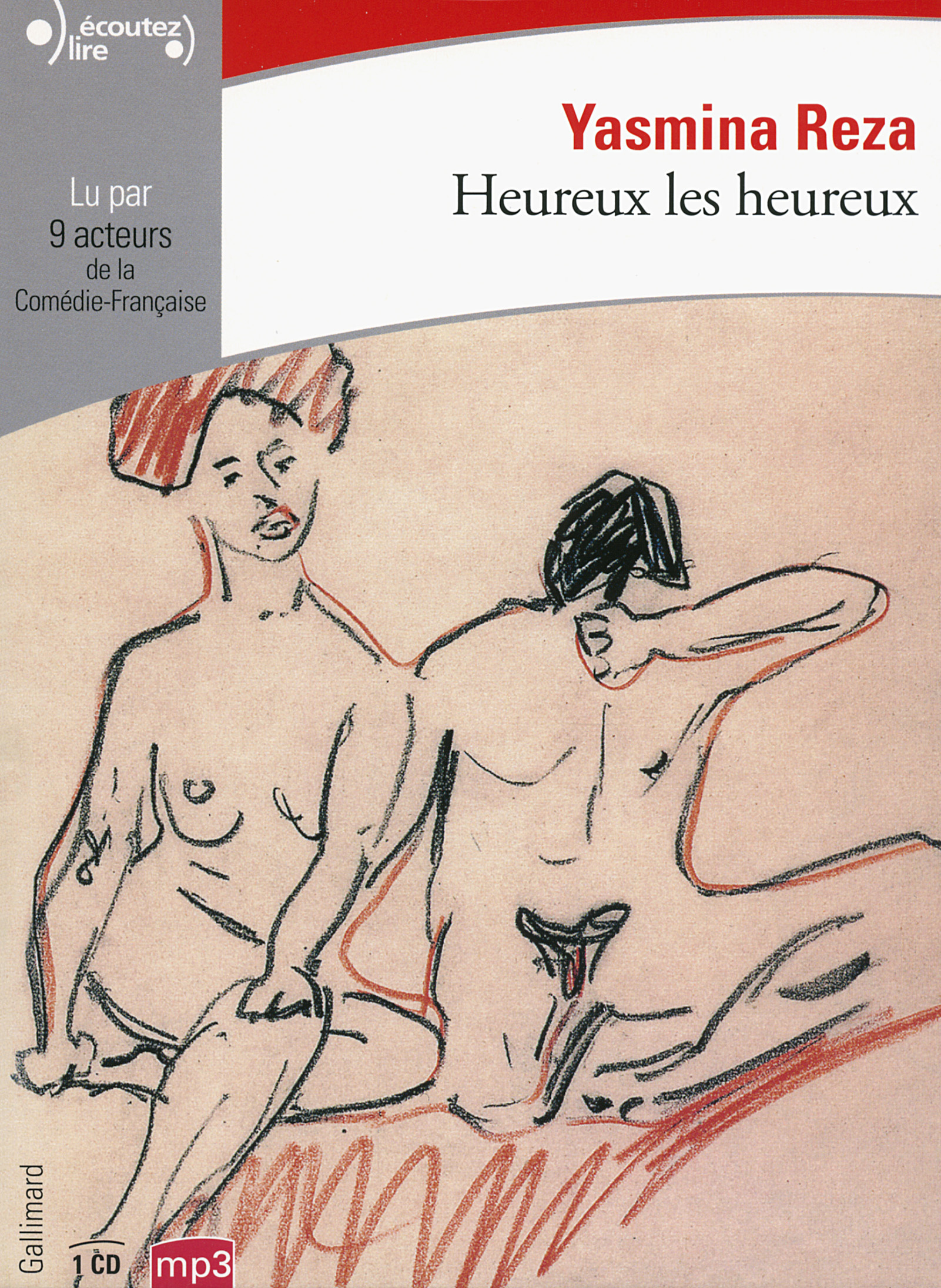 HEUREUX LES HEUREUX - AUDIO - REZA YASMINA - GALLIMARD