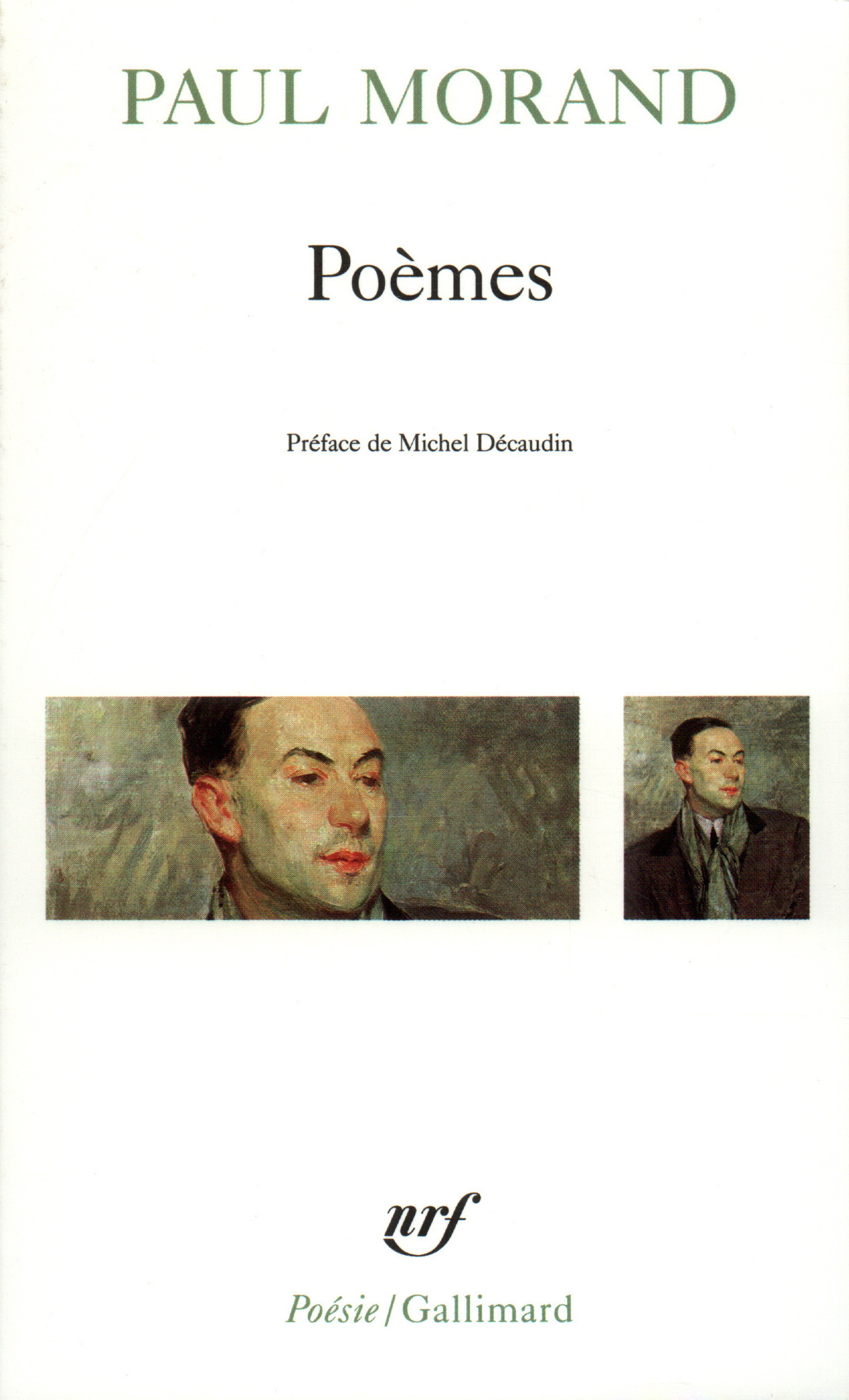 POEMES - MORAND/DECAUDIN - GALLIMARD