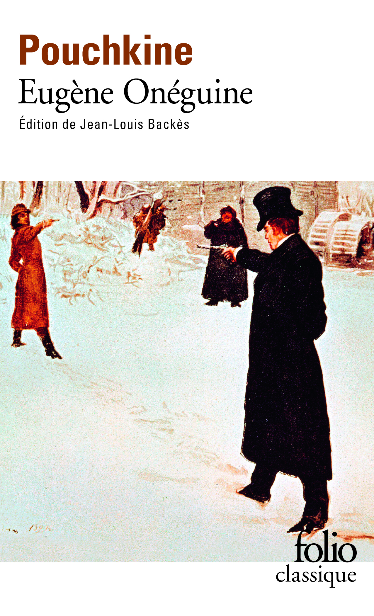 EUGÈNE ONÉGUINE - POUCHKINE ALEXANDRE - FOLIO