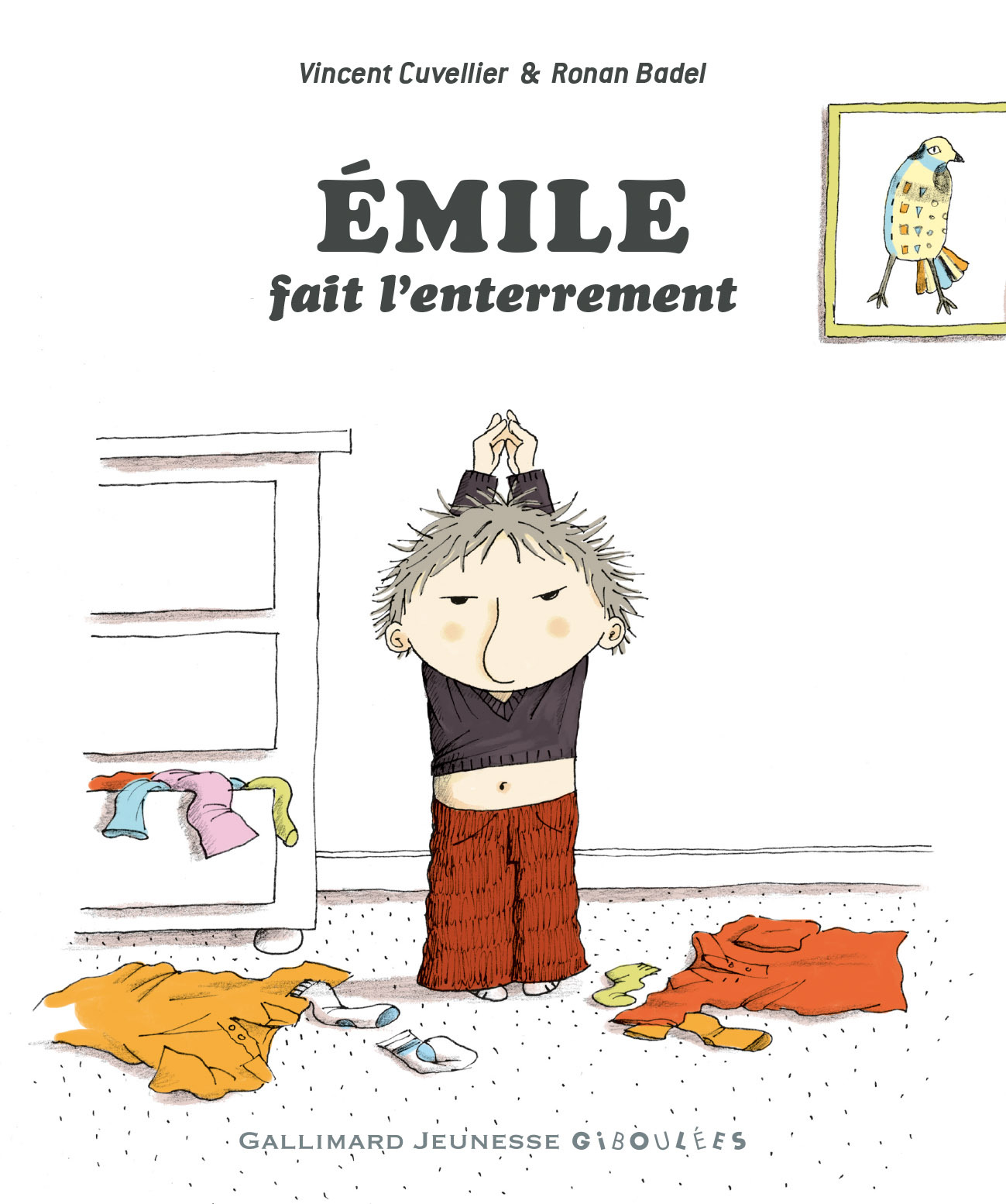 Émile fait l'enterrement - Vincent Cuvellier, Ronan Badel - GALL JEUN GIBOU