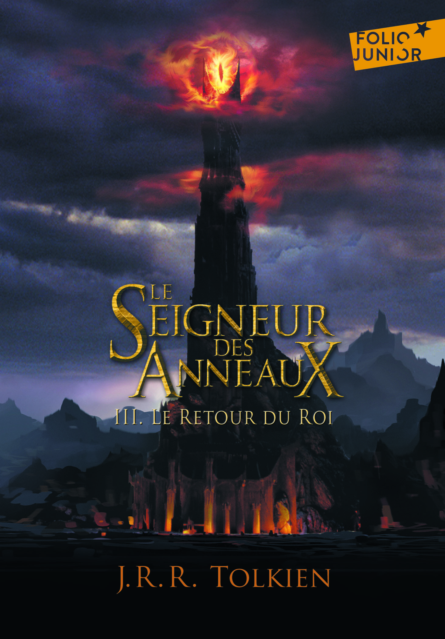 Le Seigneur des Anneaux (Tome 3-Le Retour du Roi) - J. R. R. Tolkien, Philippe Munch, F. Ledoux - GALLIMARD JEUNE