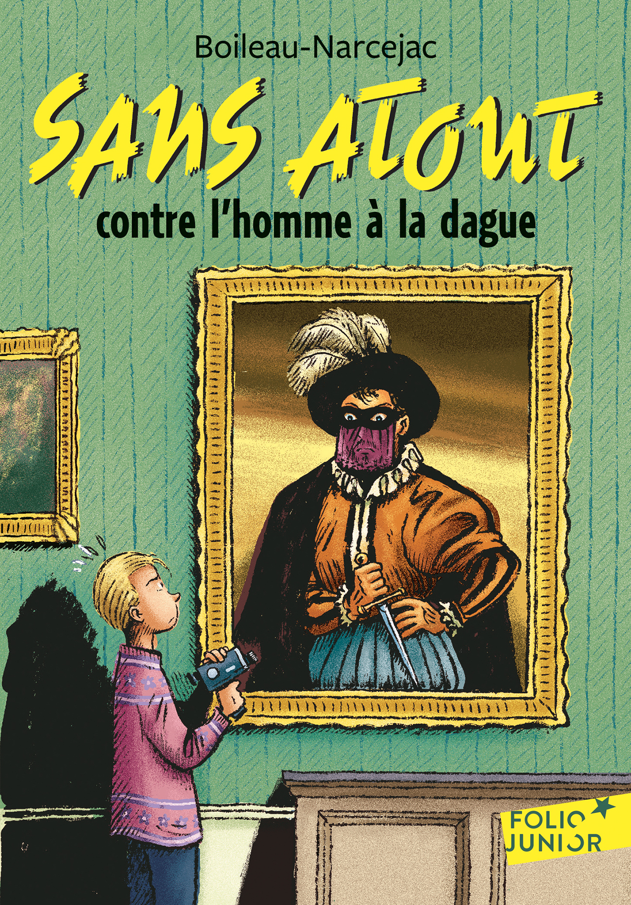 Sans Atout contre l'homme à la dague -  BOILEAU-NARCEJAC, Daniel Ceppi - GALLIMARD JEUNE