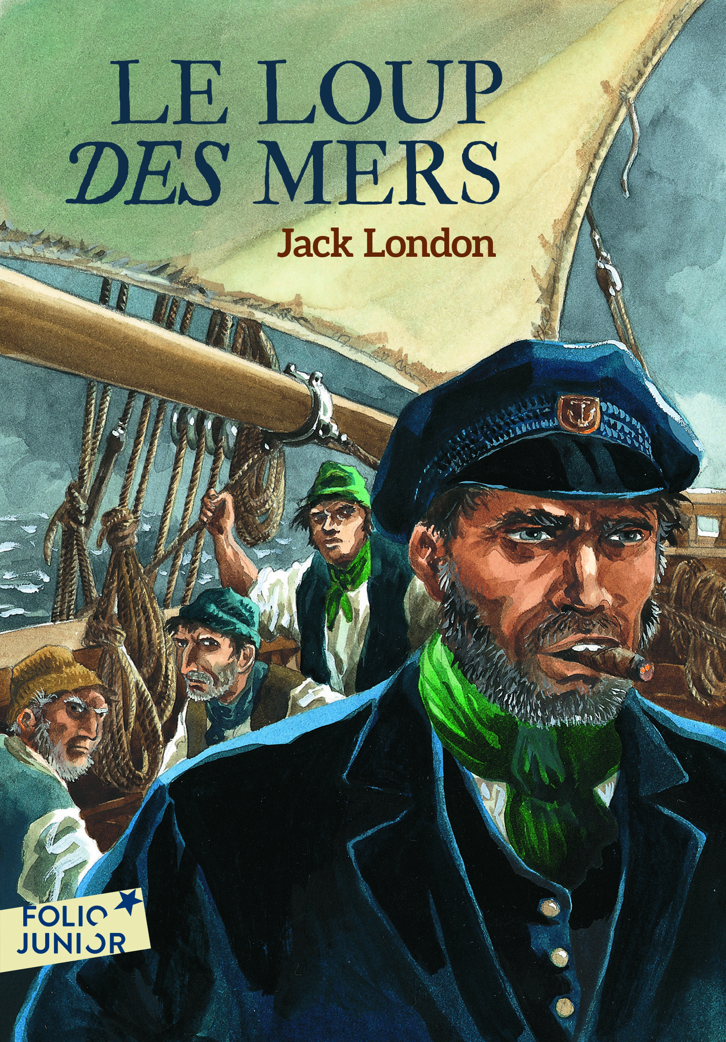 Le loup des mers - Jack London, Gilbert Maurel, Georges Berton - GALLIMARD JEUNE