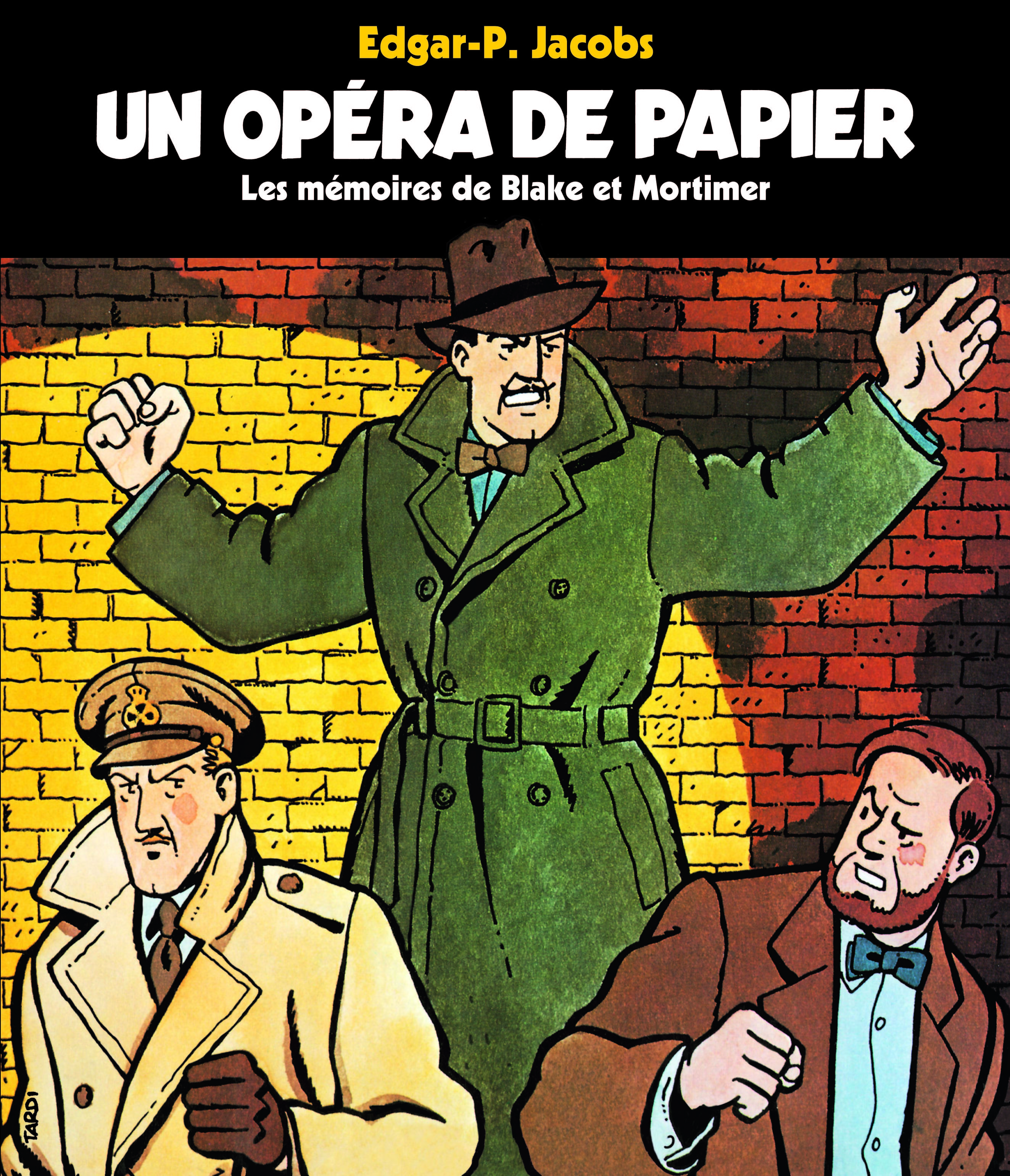 Un opéra de papier - Edgar-P. Jacobs - GALLIMARD BD