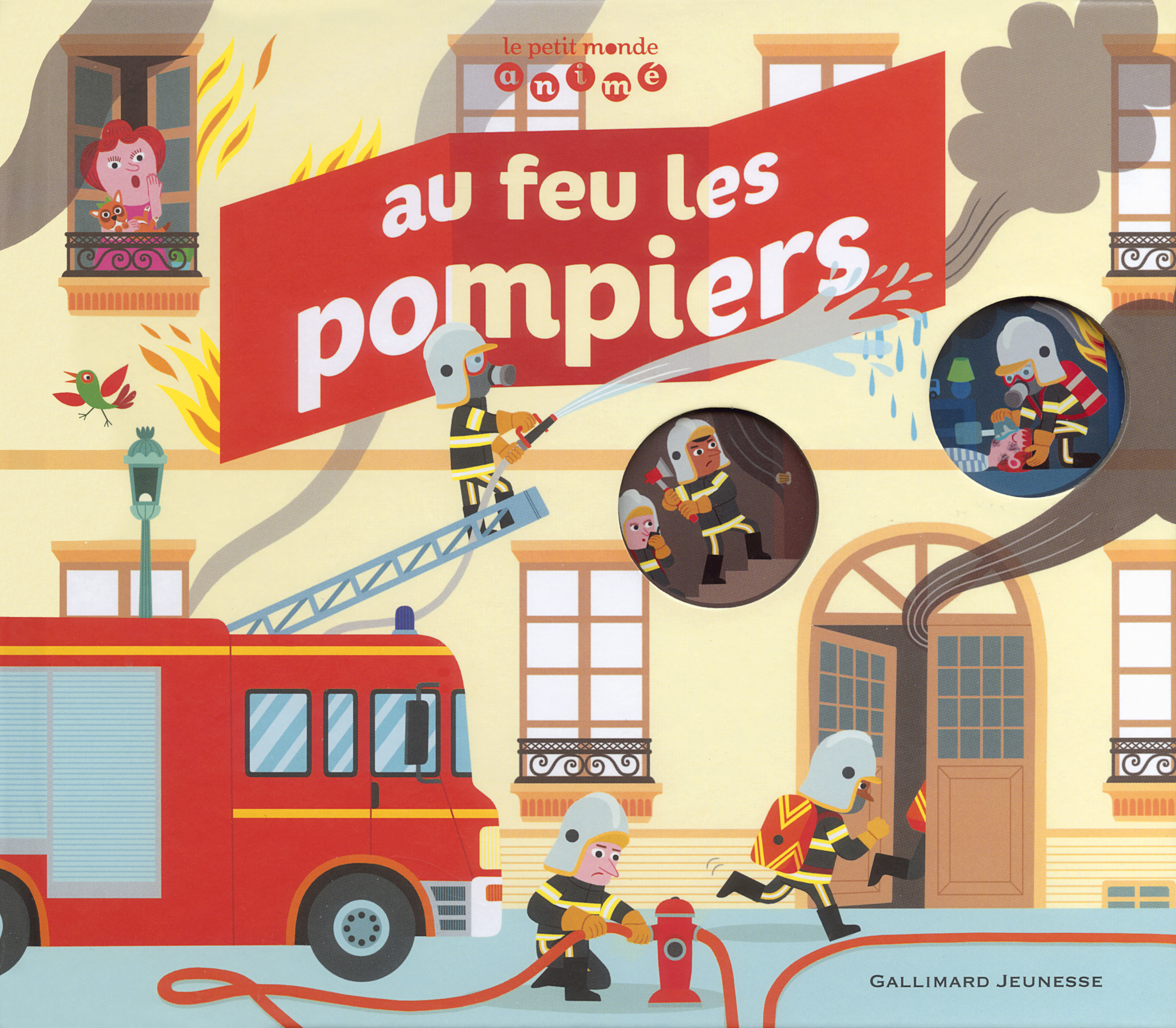 Au feu les pompiers - Jean-Michel Billioud, Julie Mercier - GALLIMARD JEUNE