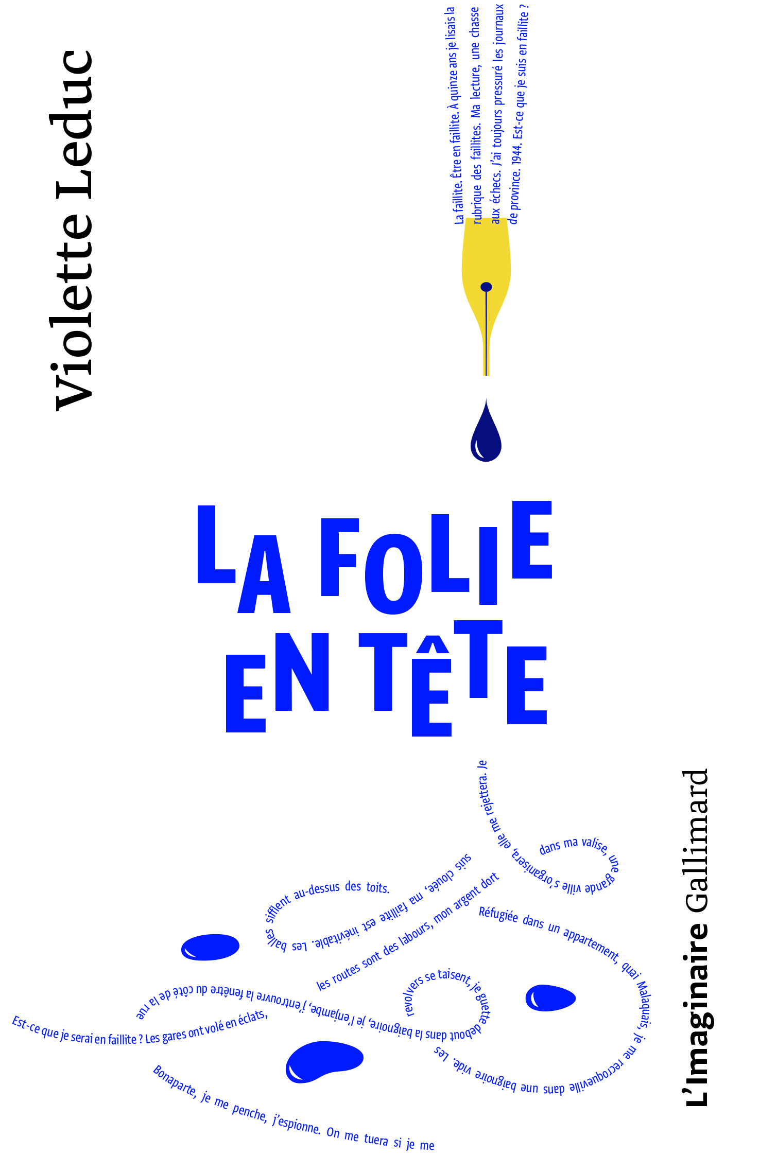 La folie en tête - Violette Leduc - GALLIMARD