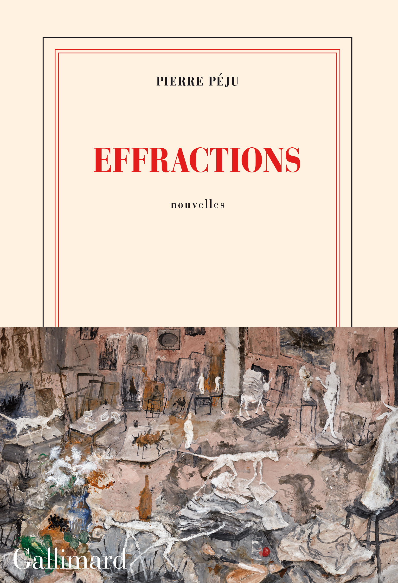 Effractions - Pierre Péju - GALLIMARD