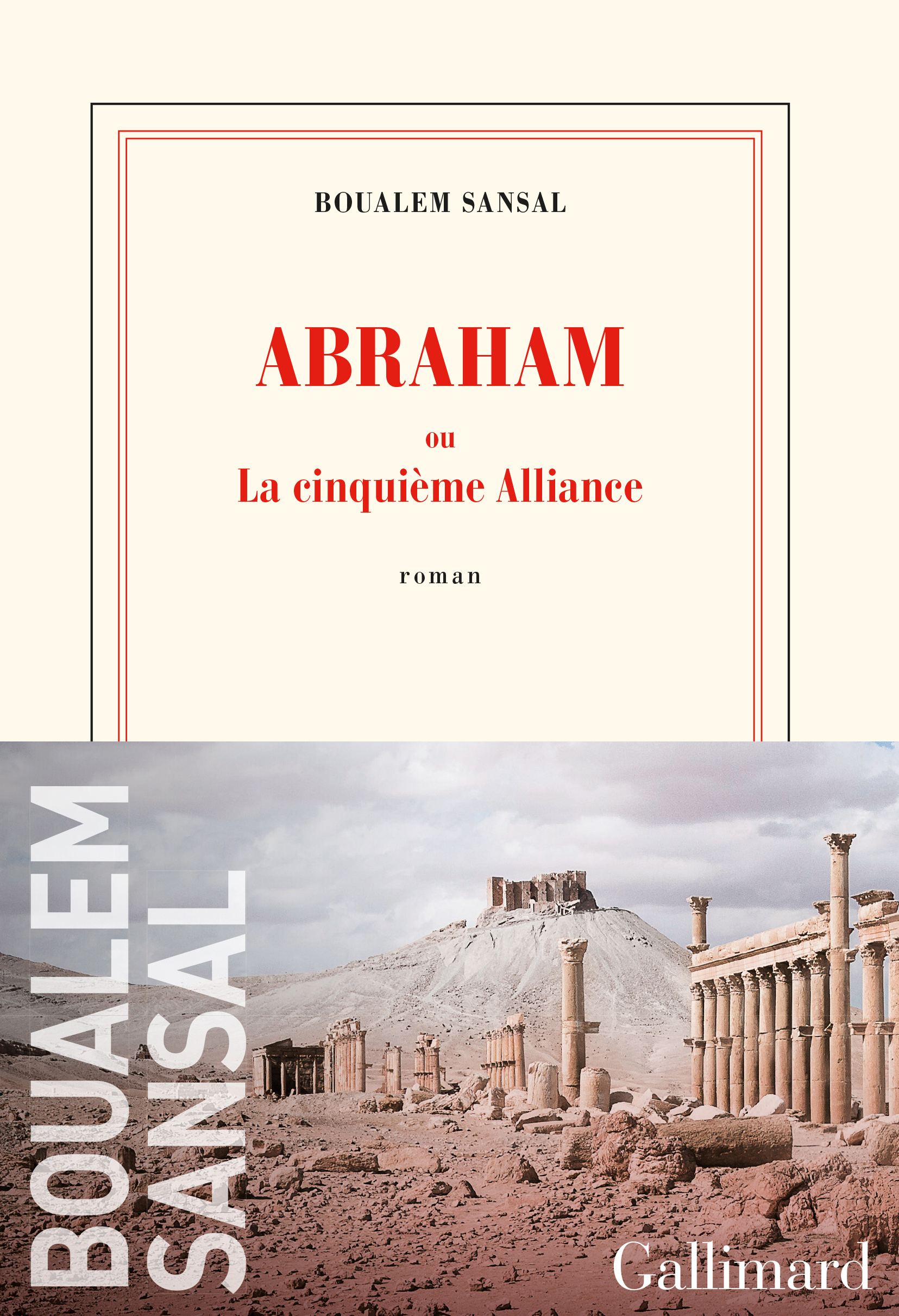 Abraham - Boualem Sansal - GALLIMARD