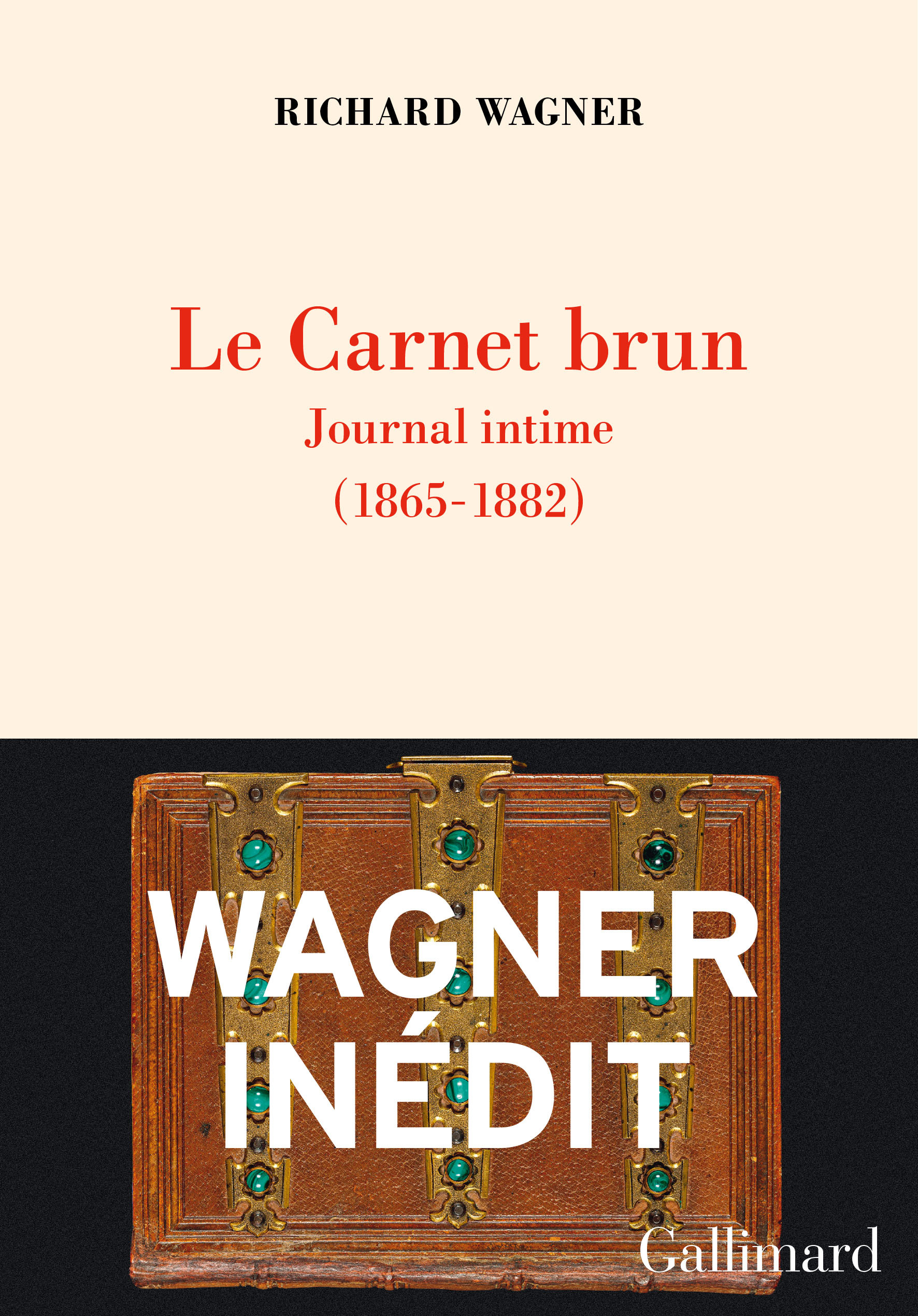 Le Carnet brun - Richard Wagner, Jean-François Candoni, Nicolas Crapanne - GALLIMARD