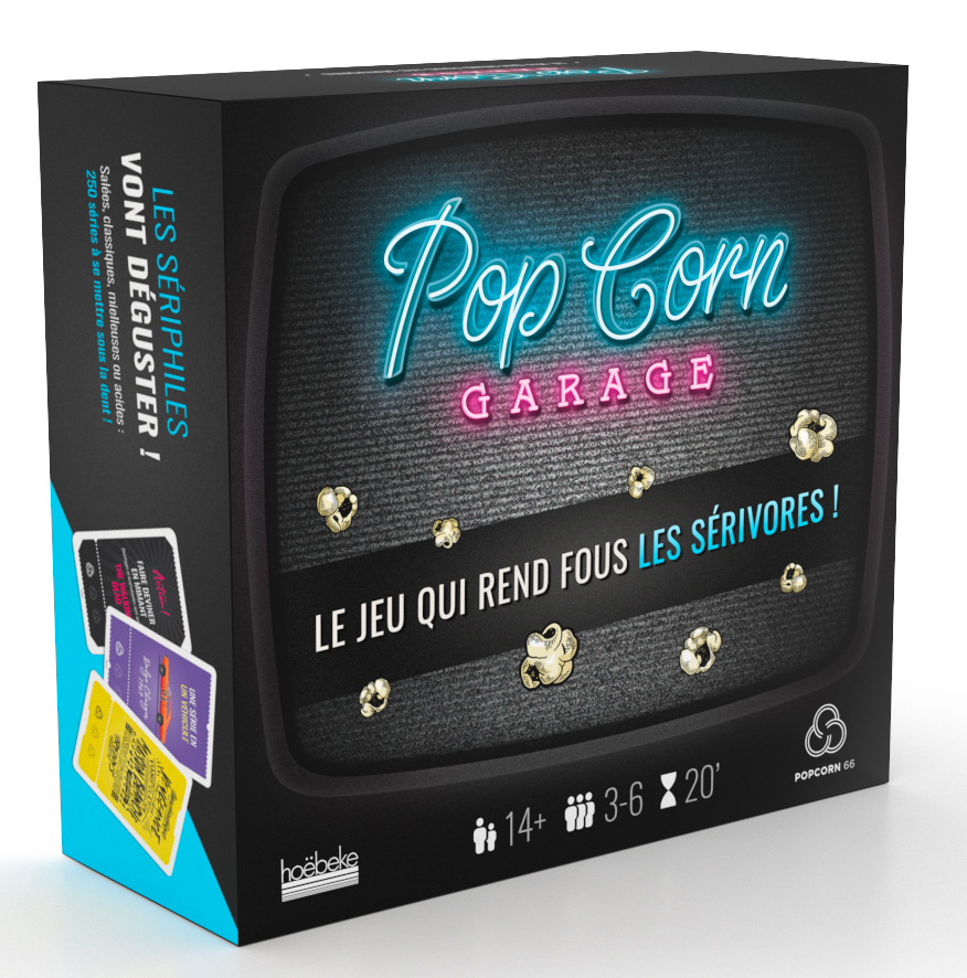 PopCorn Garage. Le jeu qui rend fous les sérivores ! -  PopCorn 66 - HOEBEKE