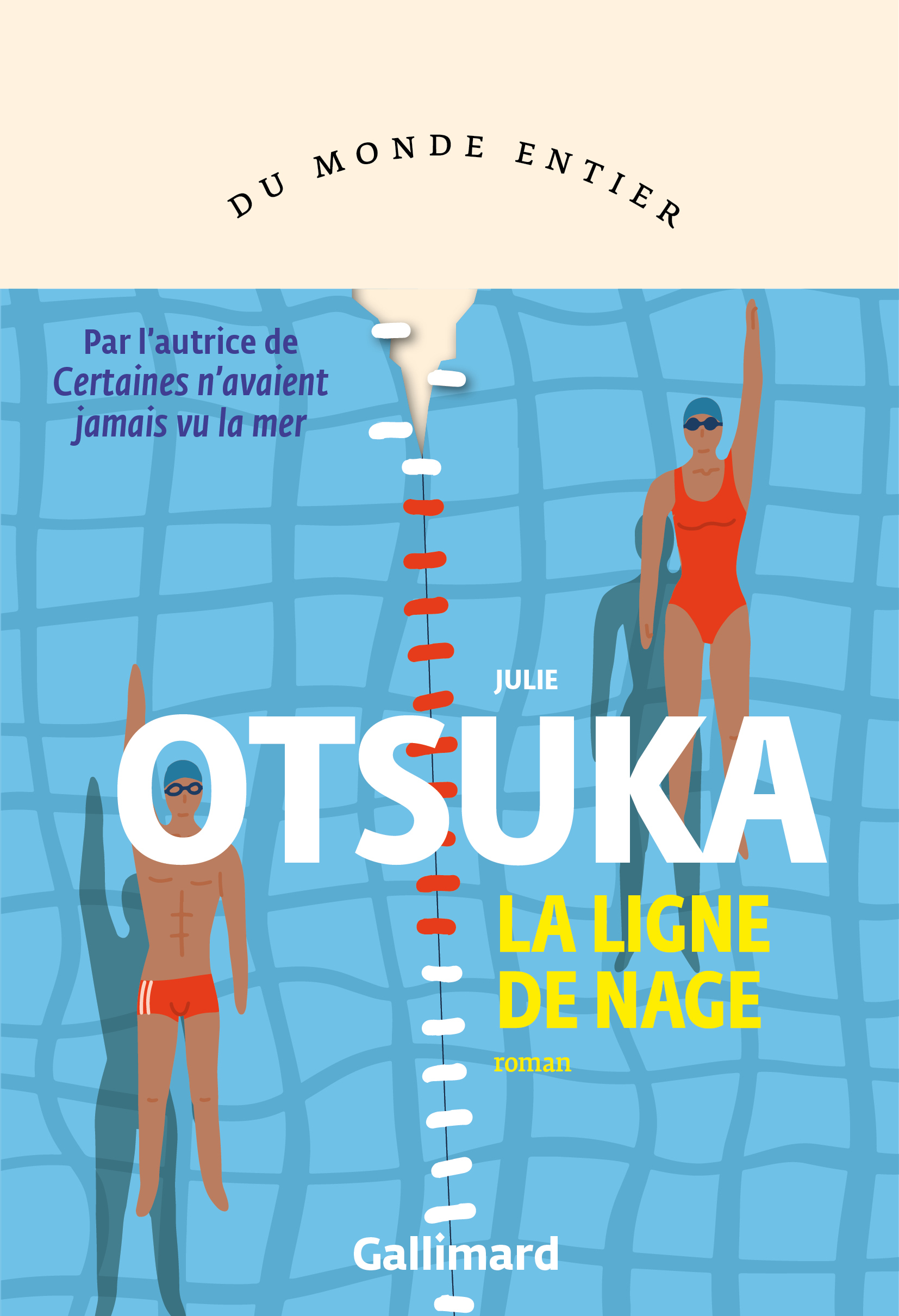 La ligne de nage - Julie Otsuka, Carine Chichereau - GALLIMARD