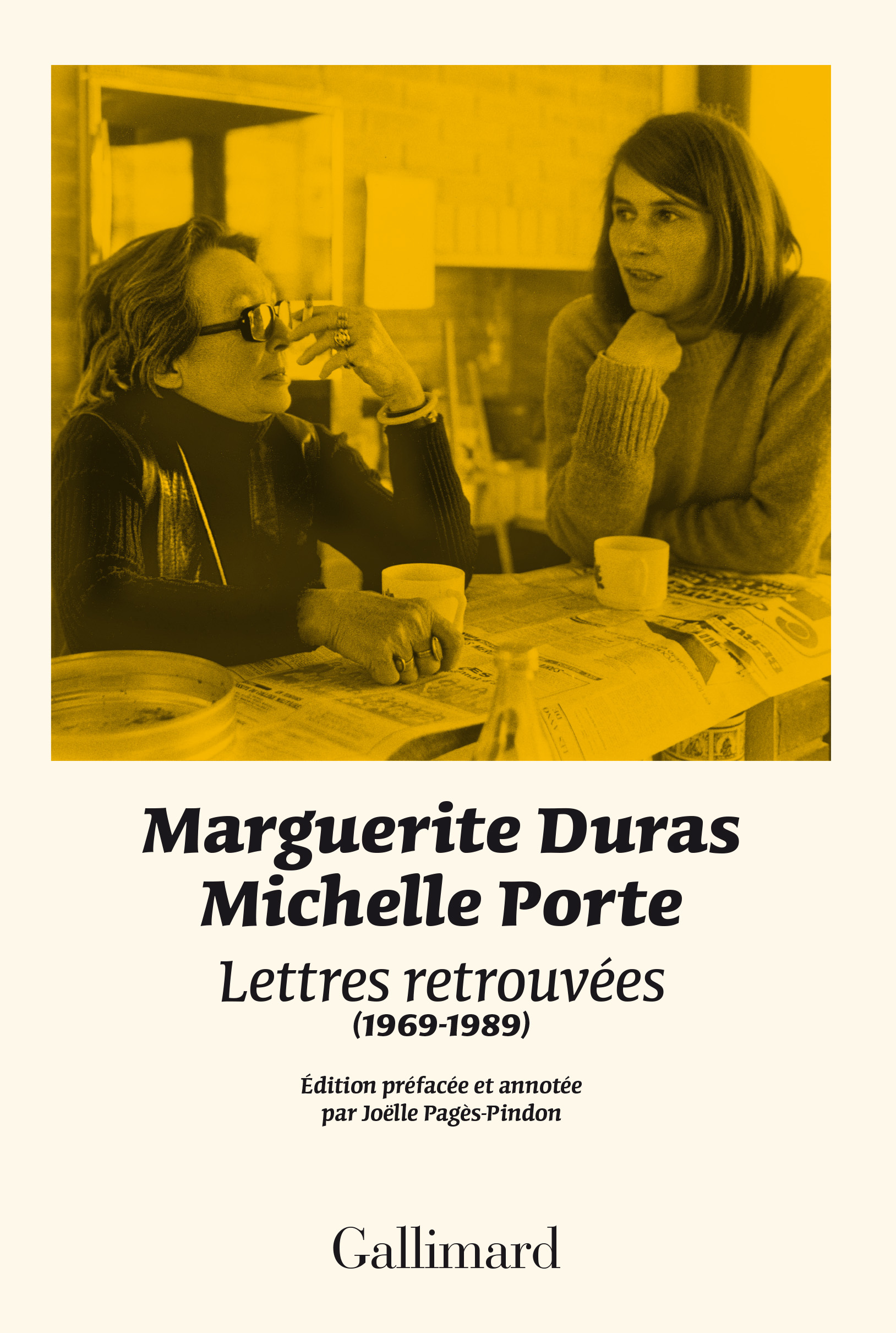 Lettres retrouvées - Michelle Porte, Marguerite Duras, Joëlle Pagès-Pindon - GALLIMARD