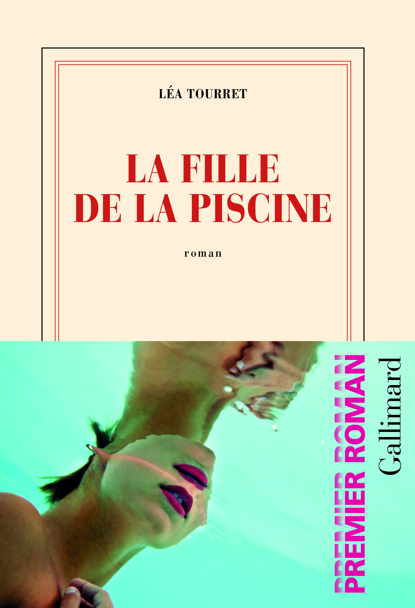 La fille de la piscine - Léa Tourret - GALLIMARD