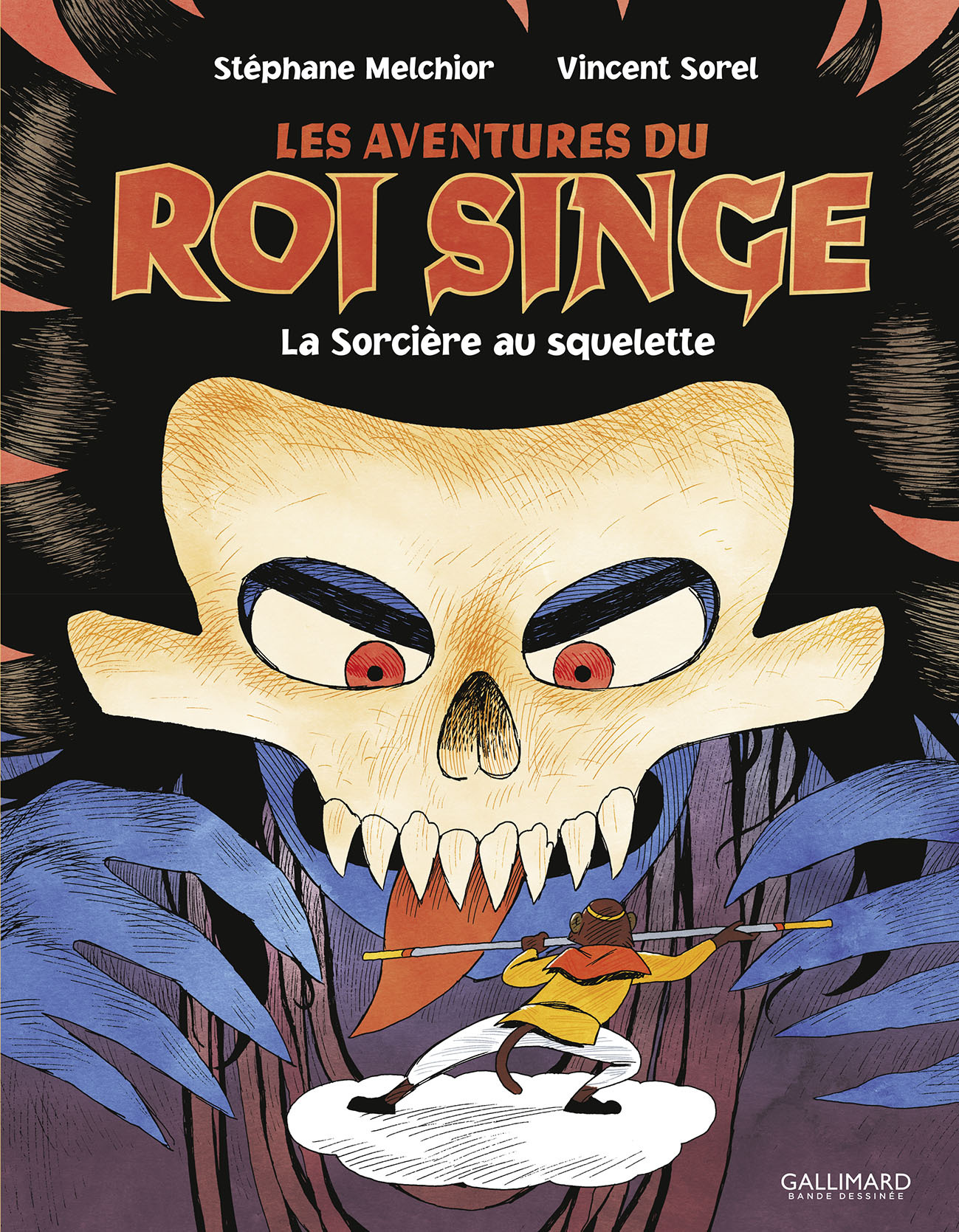 Les Aventures du Roi Singe - Stéphane Melchior, Vincent Sorel - GALLIMARD BD