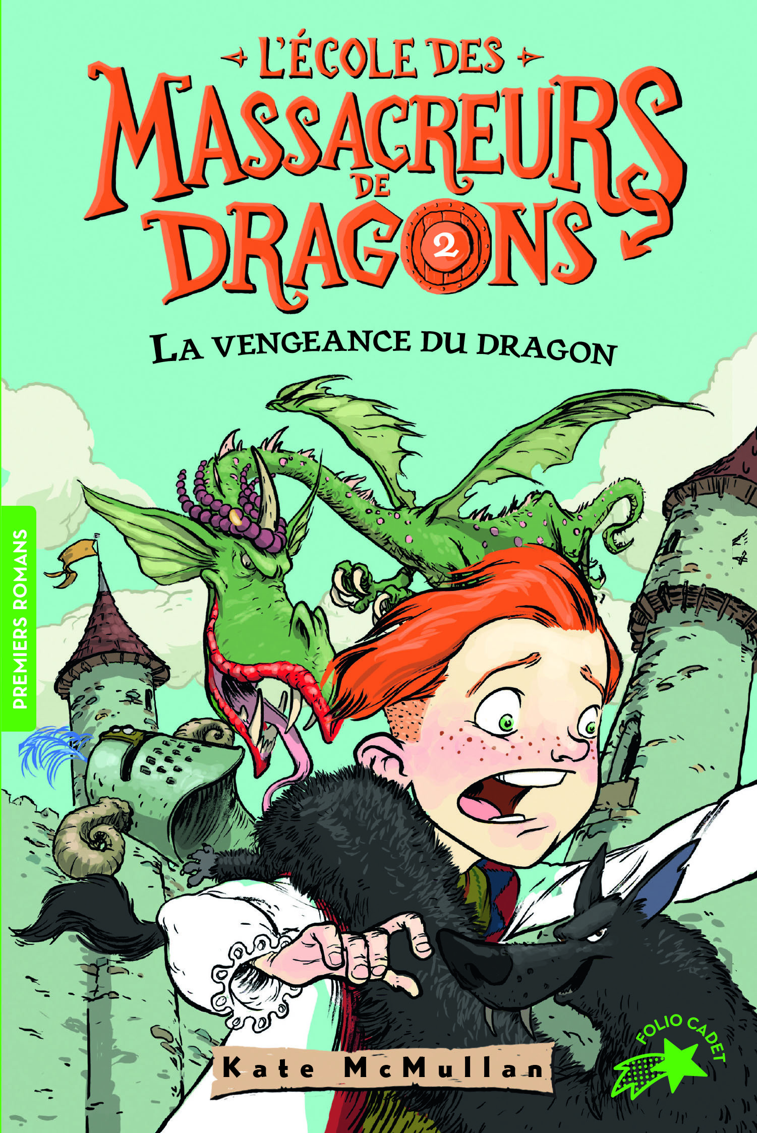 La vengeance du dragon - KATE MCMULLAN, Bill Basso, Vanessa Rubio-Barreau - GALLIMARD JEUNE