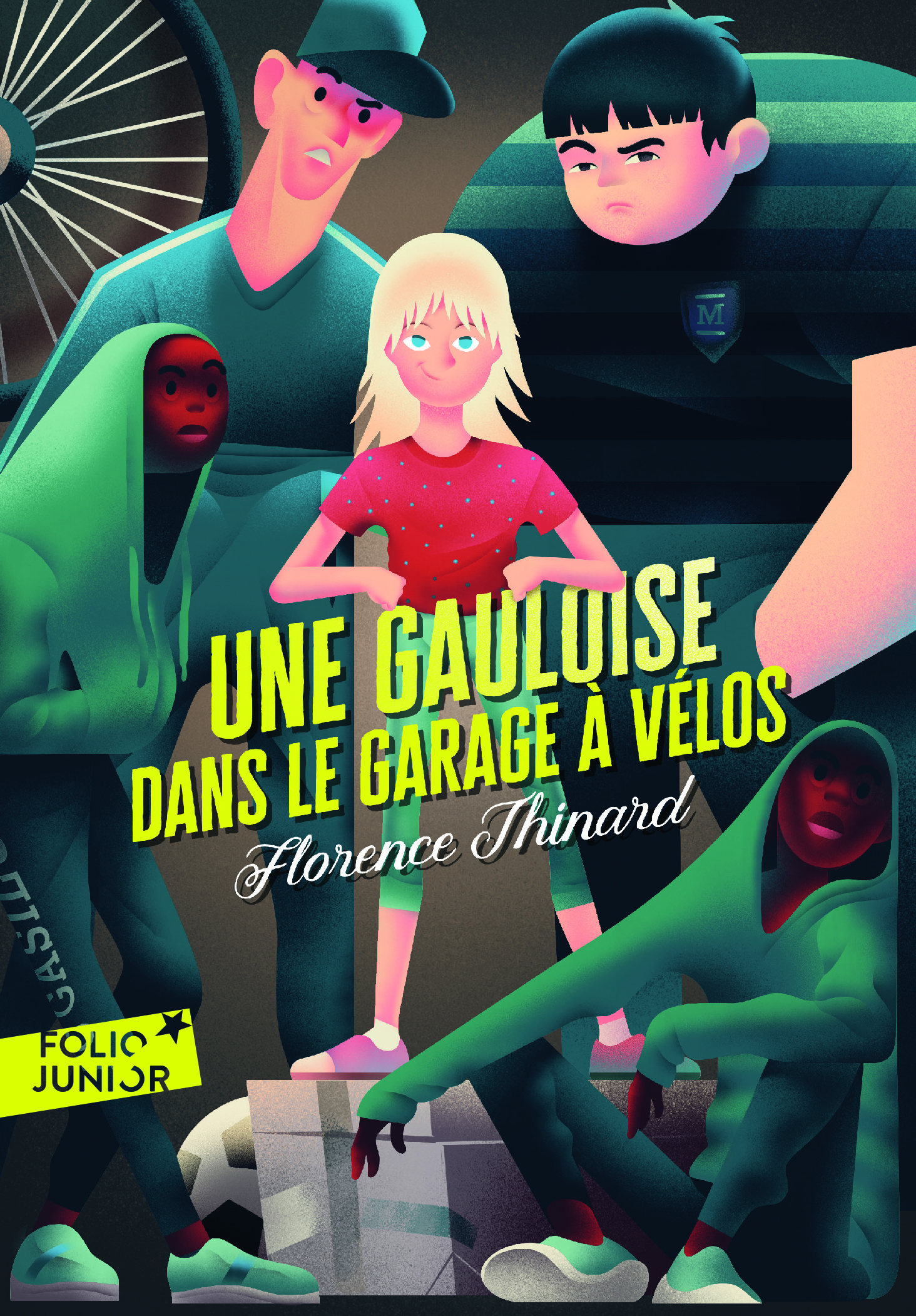 Une Gauloise dans le garage à vélos - Florence Thinard - GALLIMARD JEUNE