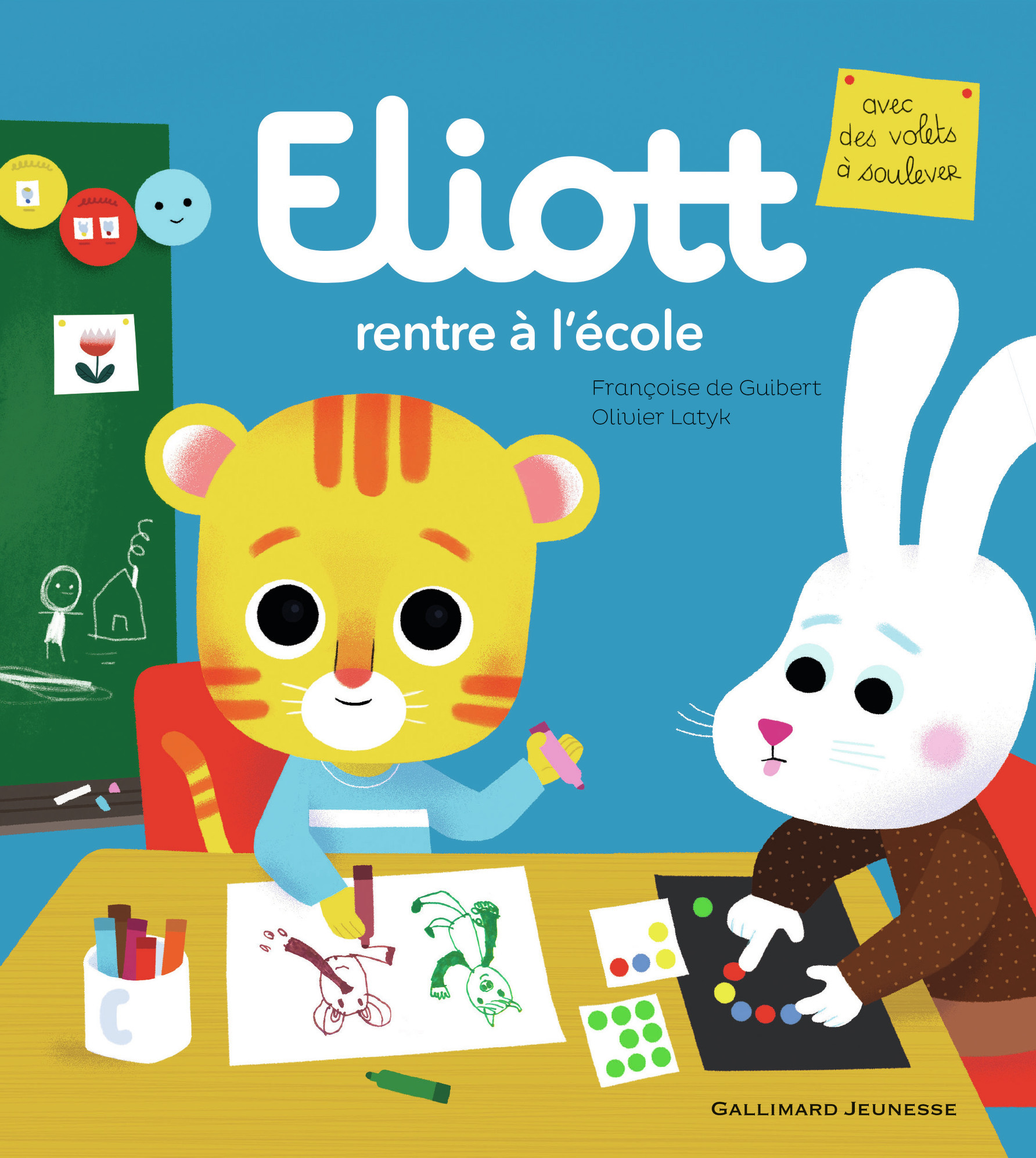 Eliott rentre à l'école - Françoise de Guibert, Olivier Latyk - GALLIMARD JEUNE