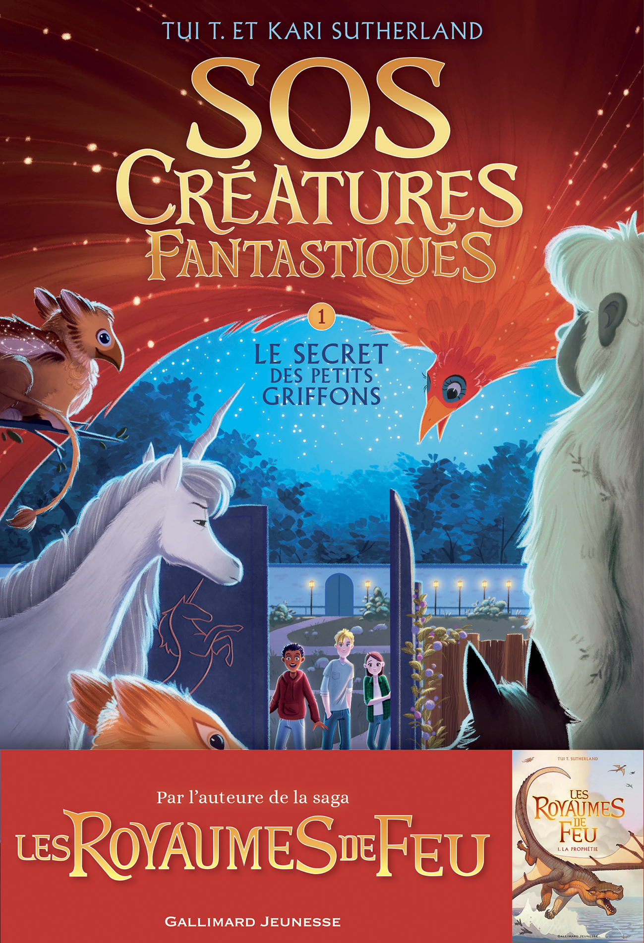 SOS Créatures fantastiques - Tui T. Sutherland, Kari Sutherland, Vanessa Rubio-Barreau - GALLIMARD JEUNE