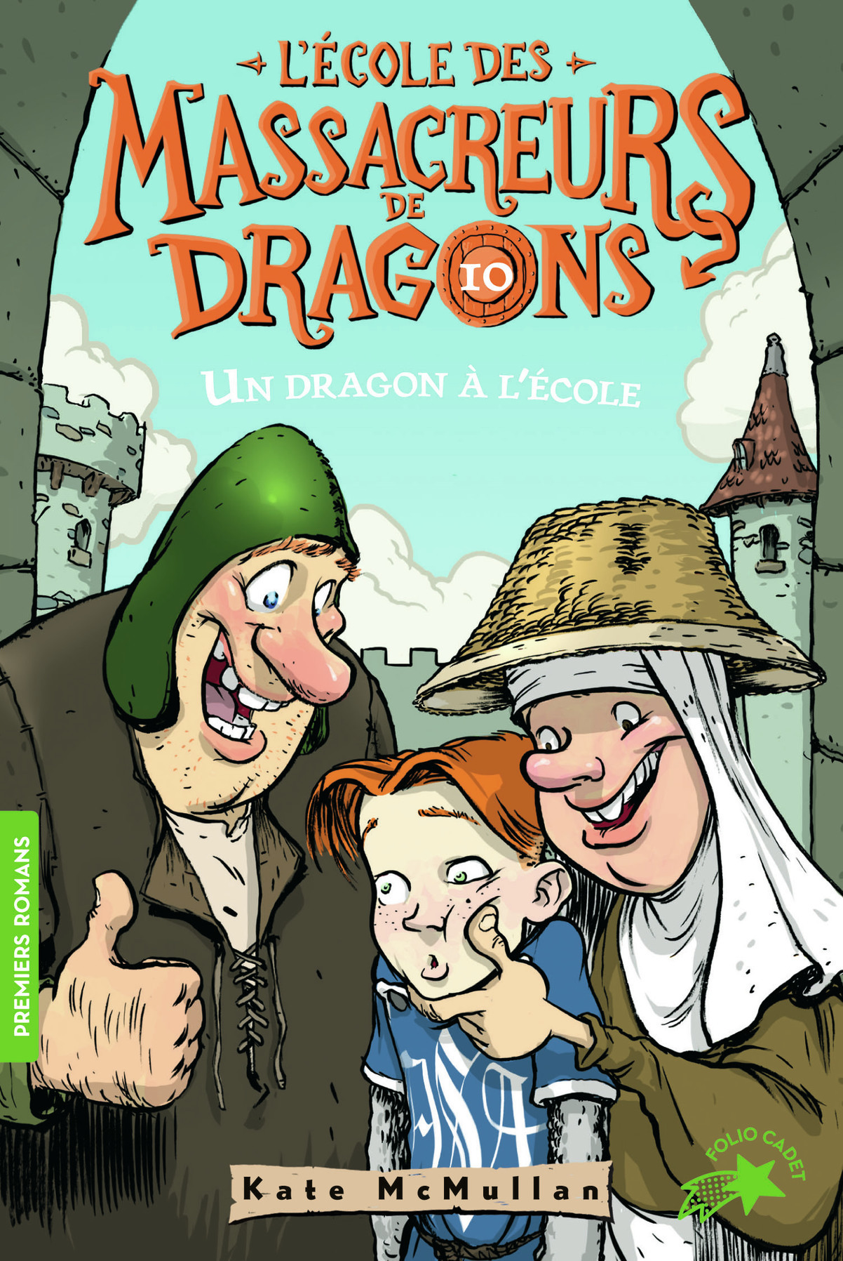 Un dragon à l'école - KATE MCMULLAN, Bill Basso, Vanessa Rubio, Vanessa Rubio-Barreau - GALLIMARD JEUNE