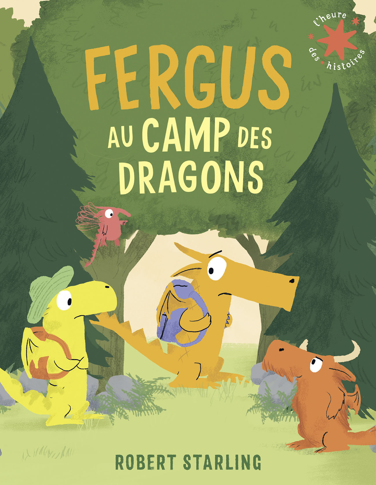 Fergus au camp des dragons - Robert Starling, Marie Ollier - GALLIMARD JEUNE