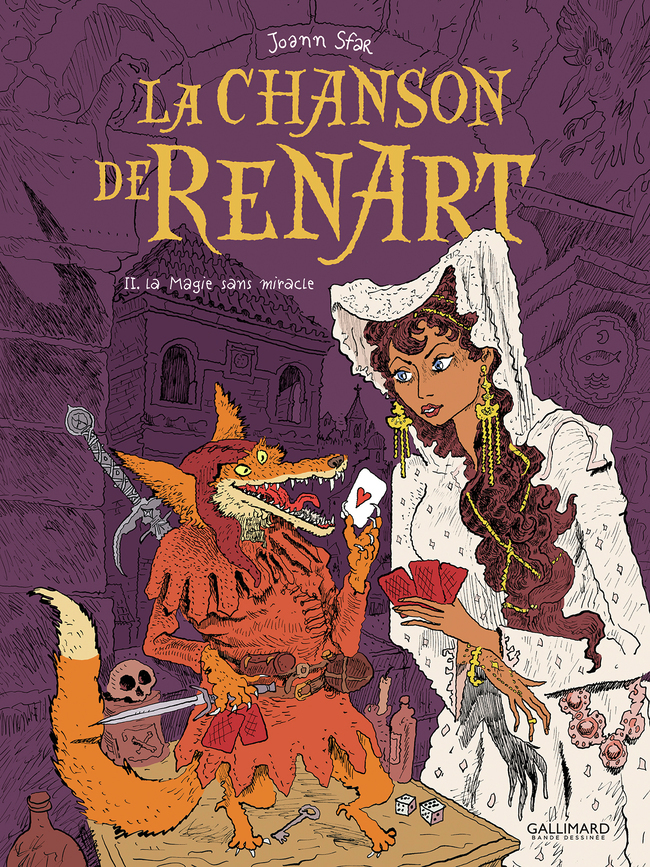 La Chanson de Renart - Joann Sfar - GALLIMARD BD