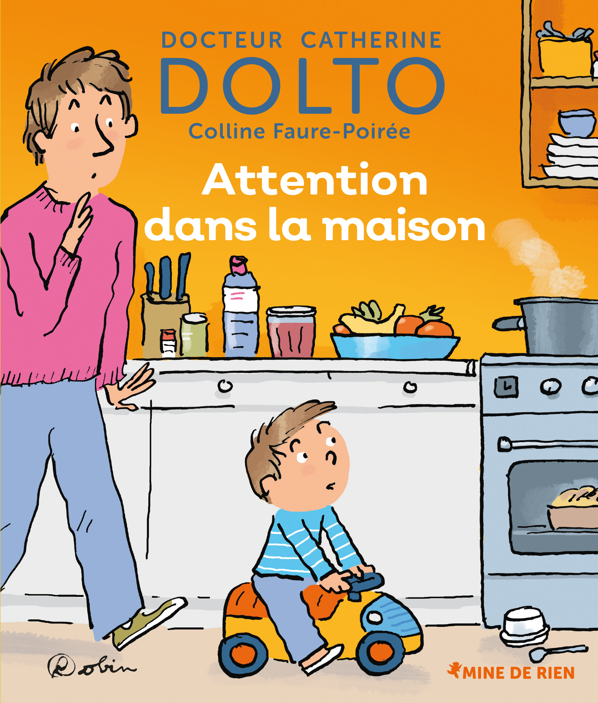 Attention dans la maison - Colline Faure-Poirée, Catherine Dolto,  Robin - GALL JEUN GIBOU