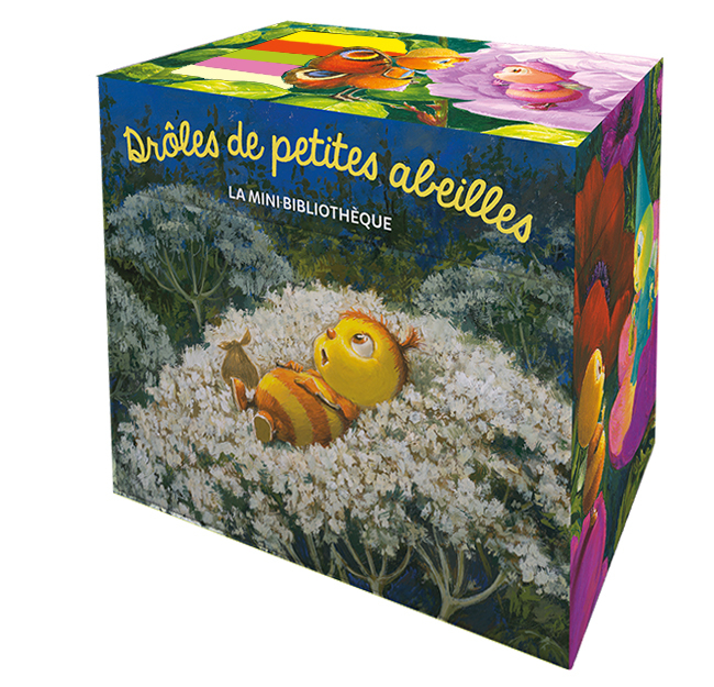 Drôles de Petites Bêtes - Mini-bibliothèque Les drôles de petites abeilles - ANTOON KRINGS - GALL JEUN GIBOU