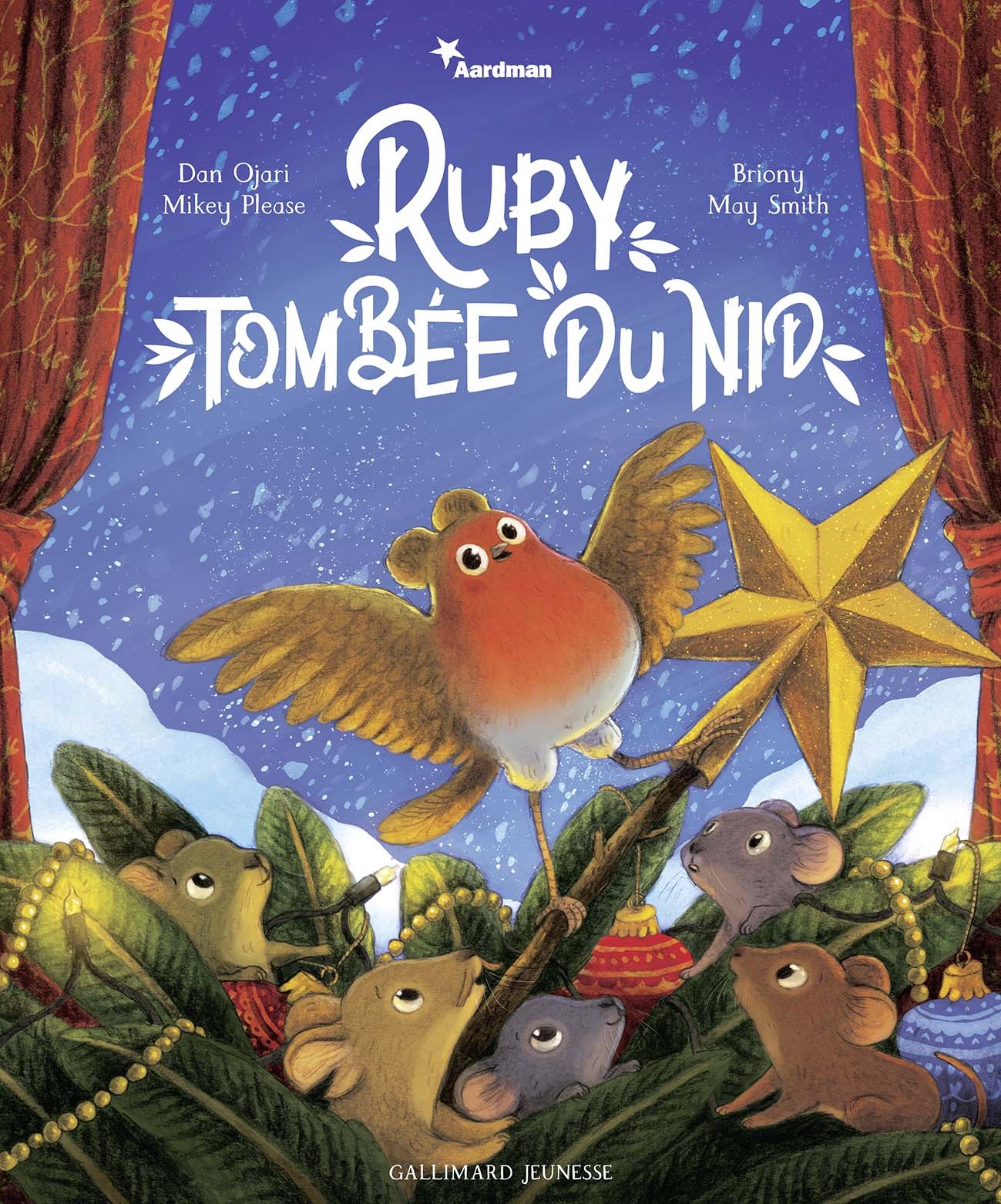 Ruby tombée du nid - Briony May Smith, Dan Ojari, Mikey Please, Emmanuel Gros - GALLIMARD JEUNE