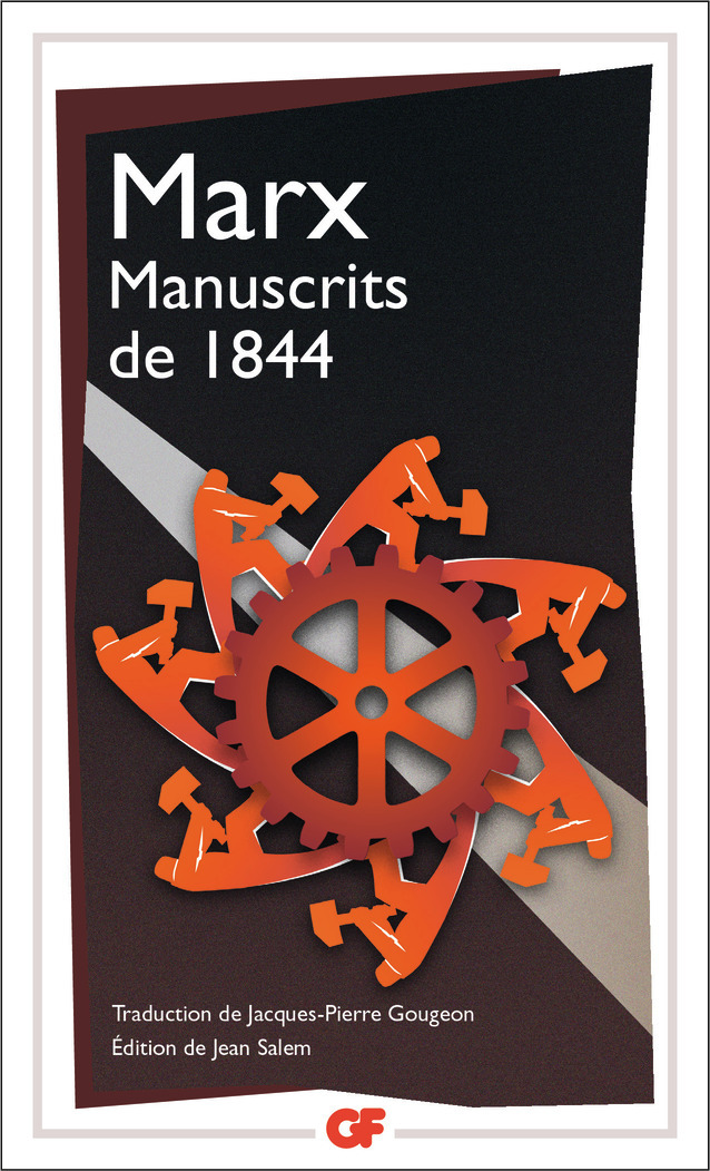 Manuscrits de 1844 - Karl Marx, Jean Salem, Jacques-Pierre Gougeon - FLAMMARION