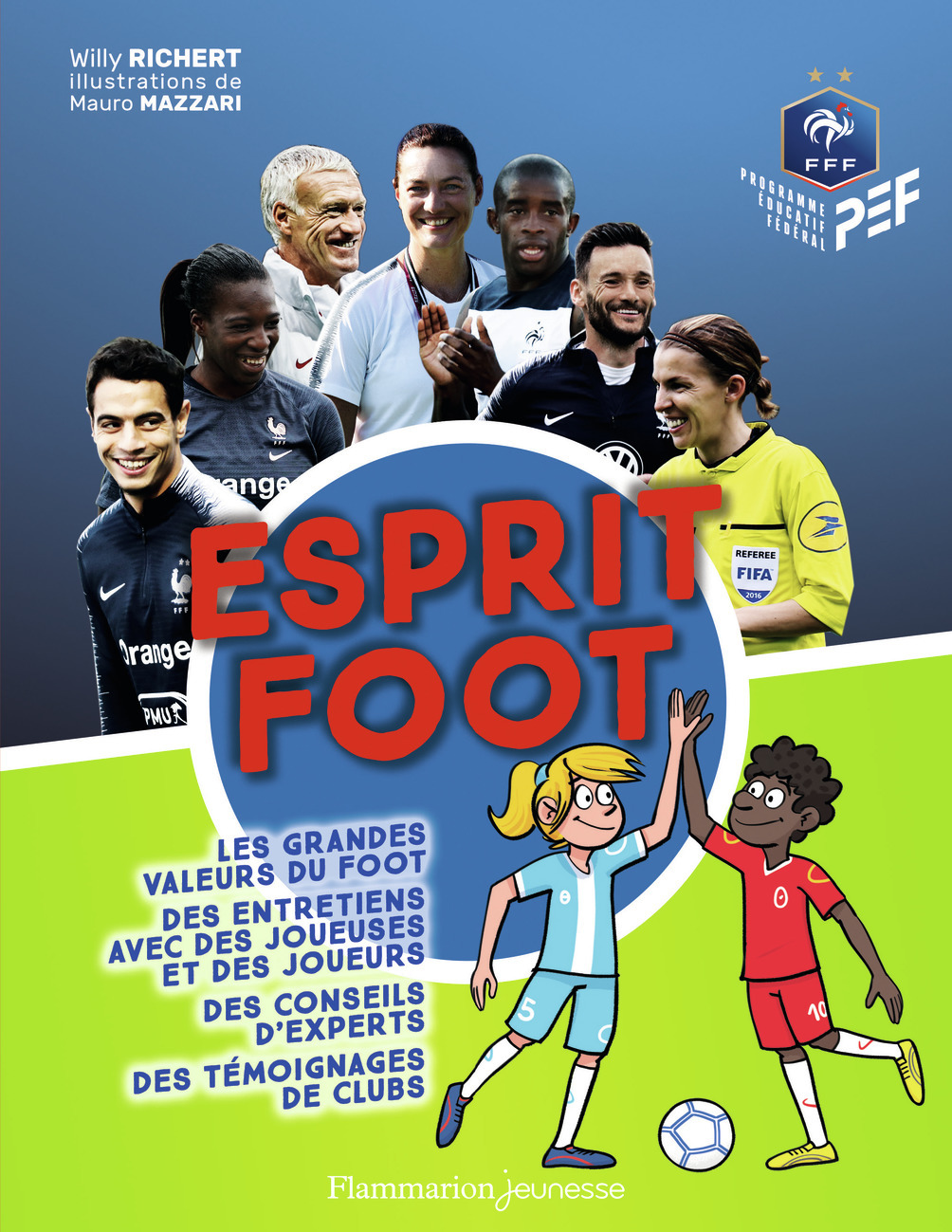 Esprit foot - Willy Richert, Mauro Mazzari - FLAM JEUNESSE