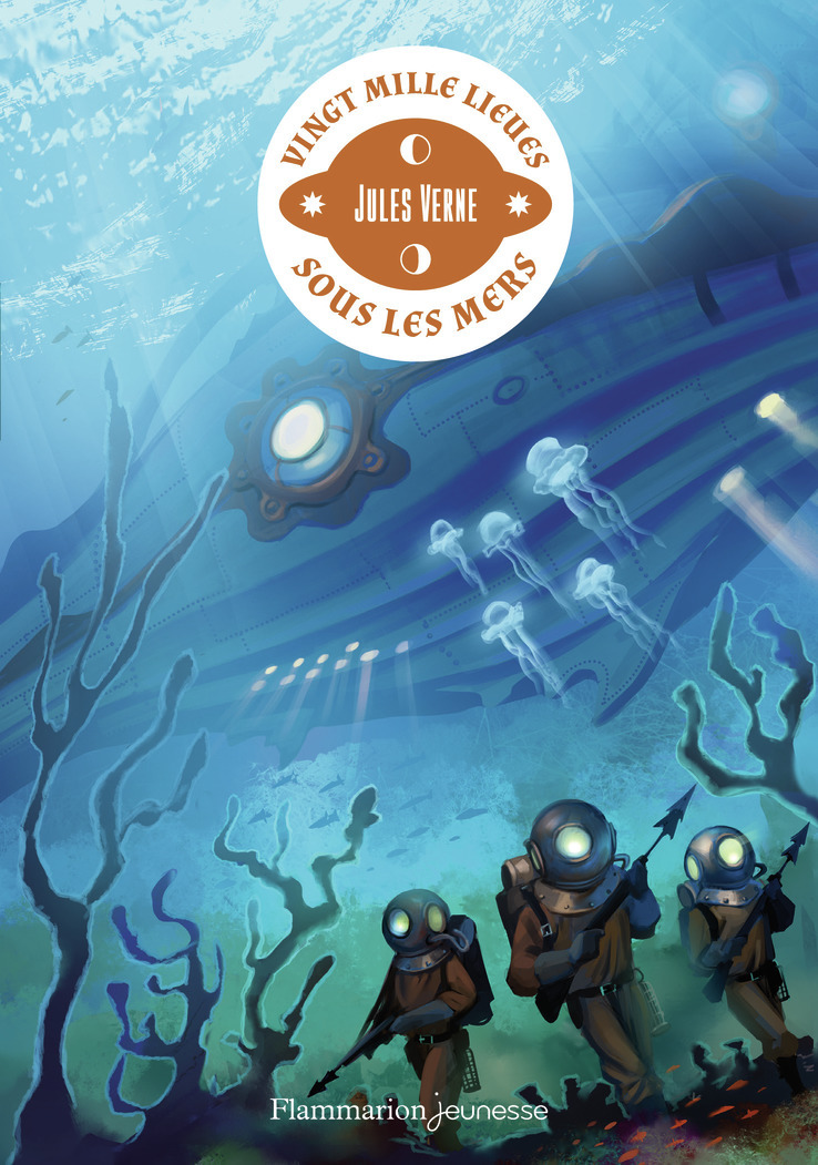 Vingt mille lieues sous les mers - Jules Verne - FLAM JEUNESSE