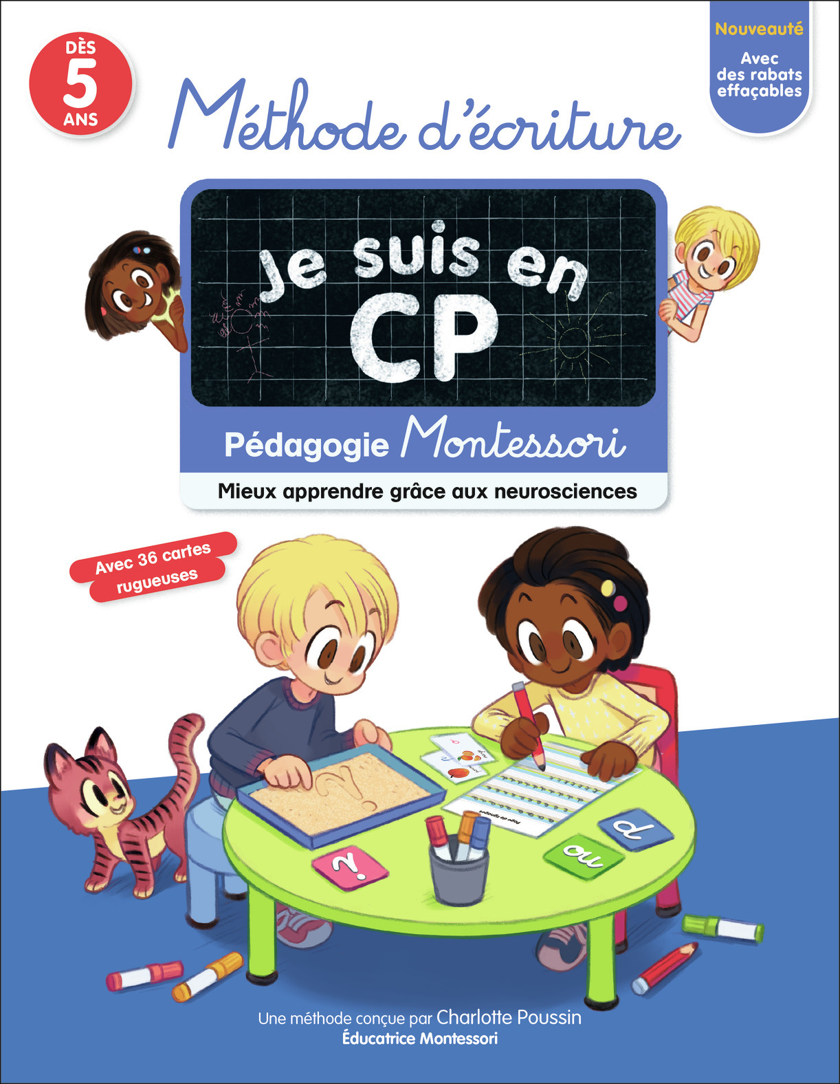 Je suis en CP - Méthode d'écriture - Charlotte Poussin, Emmanuel Ristord - PERE CASTOR