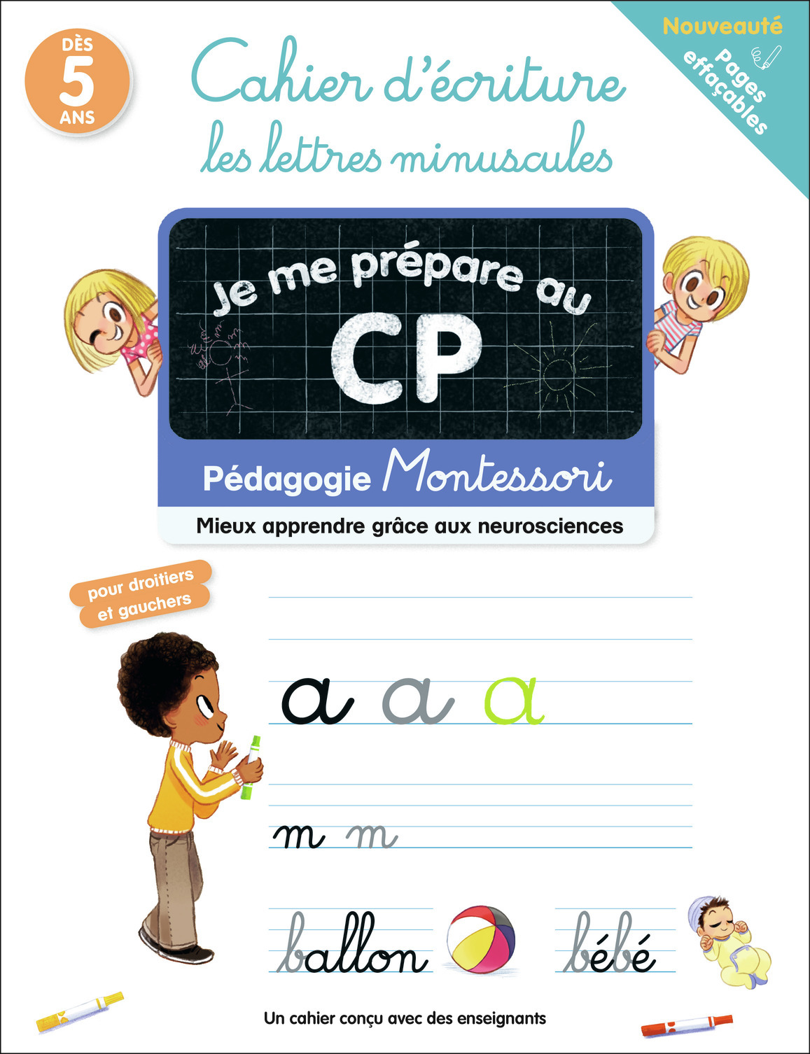 Je me prépare au CP - Cahier d'écriture : les lettres minuscules -  Collectif, Emmanuel Ristord - PERE CASTOR