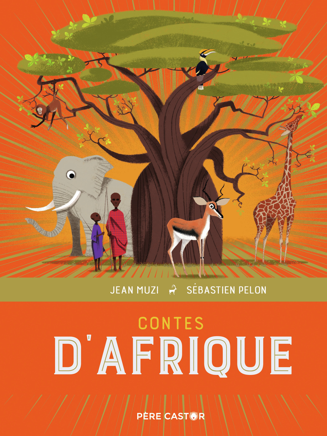 Contes d'Afrique - Jean Muzi, Sébastien Pelon - PERE CASTOR