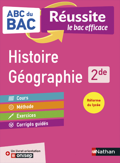 ABC Réussite Histoire Géographie 2de - Collectif Collectif, Alain Rajot, Cécile Vidil, Fredéric Fouletier, Pascal Jezequel - NATHAN