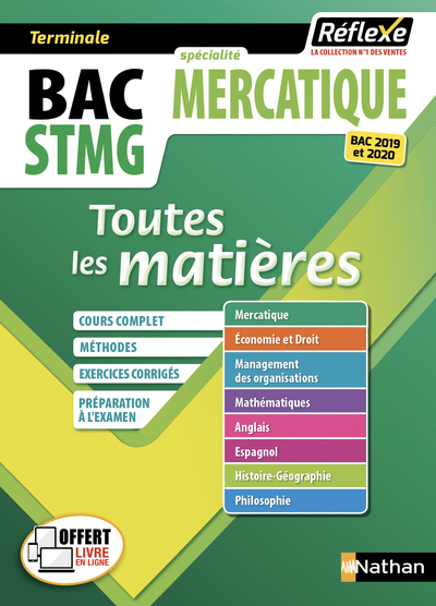 Mercatique Terminale STMG - Toutes les matières - N°4 Réflexe - 2017 - Nancy Baranes, Jean-Louis Carnat, Karine Charlier, Claire Delarocque, Jean-Luc Dianoux, Muriel Dorembus, Marie-Hélène Fougeron, Patrice Gillet, Anne-Sophie Grossemy, Mathilde Irollo, X