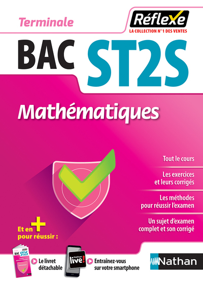 Mathématiques - Terminale ST2S (Guide Réflexe N° 8) - 2018 - Jean-Luc Dianoux, Muriel Dorembus - NATHAN