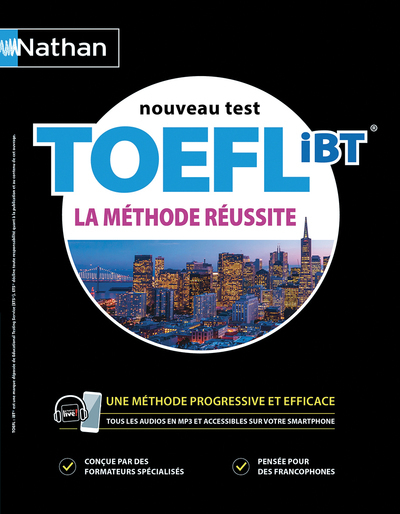 TOEFL iBT La Méthode réussite - Livre + Nathan Livre 2019 - Serena Murdoch Stern, Paul Evensen - NATHAN