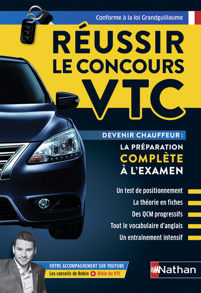 Réussir le concours VTC - Devenir chauffeur : la préparation complète à l'examen (Janvier 2021) - Thierry Orval - NATHAN