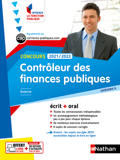 Contrôleur des finances publiques 2021/2022 - Cat. B - Intégrer la fonction publique N° 7 2020 - Pascal Tuccinardi, Philippe Margenti, J-C Noussigue, Élisabeth Simonin, Patricia Pioz - NATHAN