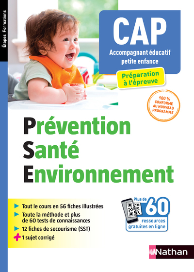 Prévention santé environnement CAP Accompagnant éducatif petite enfance PSE 2021 - M.C Senechal, Marie-Cécile Sénéchal - NATHAN