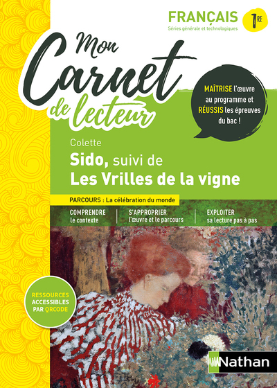 Mon carnet de lecteur : Sido - Colette - 2022 - Adrien David, Maxime Durisotti, Pauline Heuzé, Marie Panter, Fabrice Sanchez - NATHAN