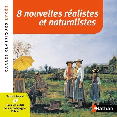 8 nouvelles réalistes et naturalistes - numéro 82 - Hélène Baty Delalande, Hélène Delalande, Sophie Pailloux-Riggi - NATHAN