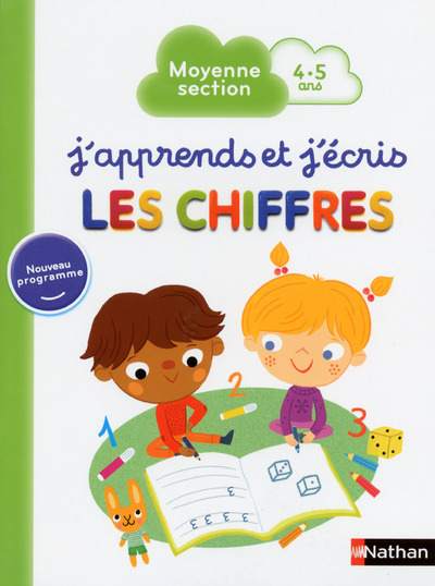 J'apprends j'écris - Chiffres MS - Fabienne Rousseau, Mathilde Marin, Claire Frossard - NATHAN